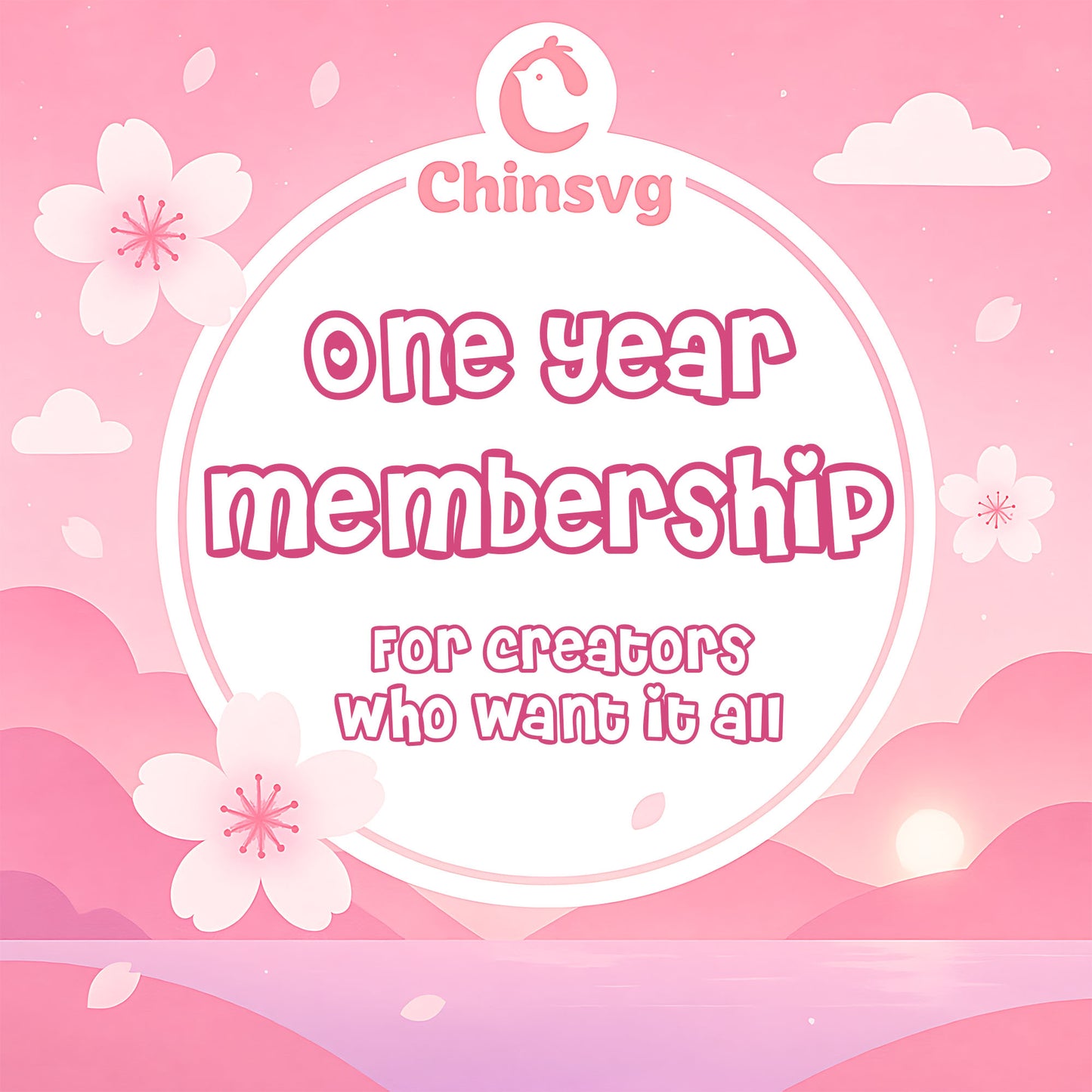 1 Year Full Access to All Chinsvg Files