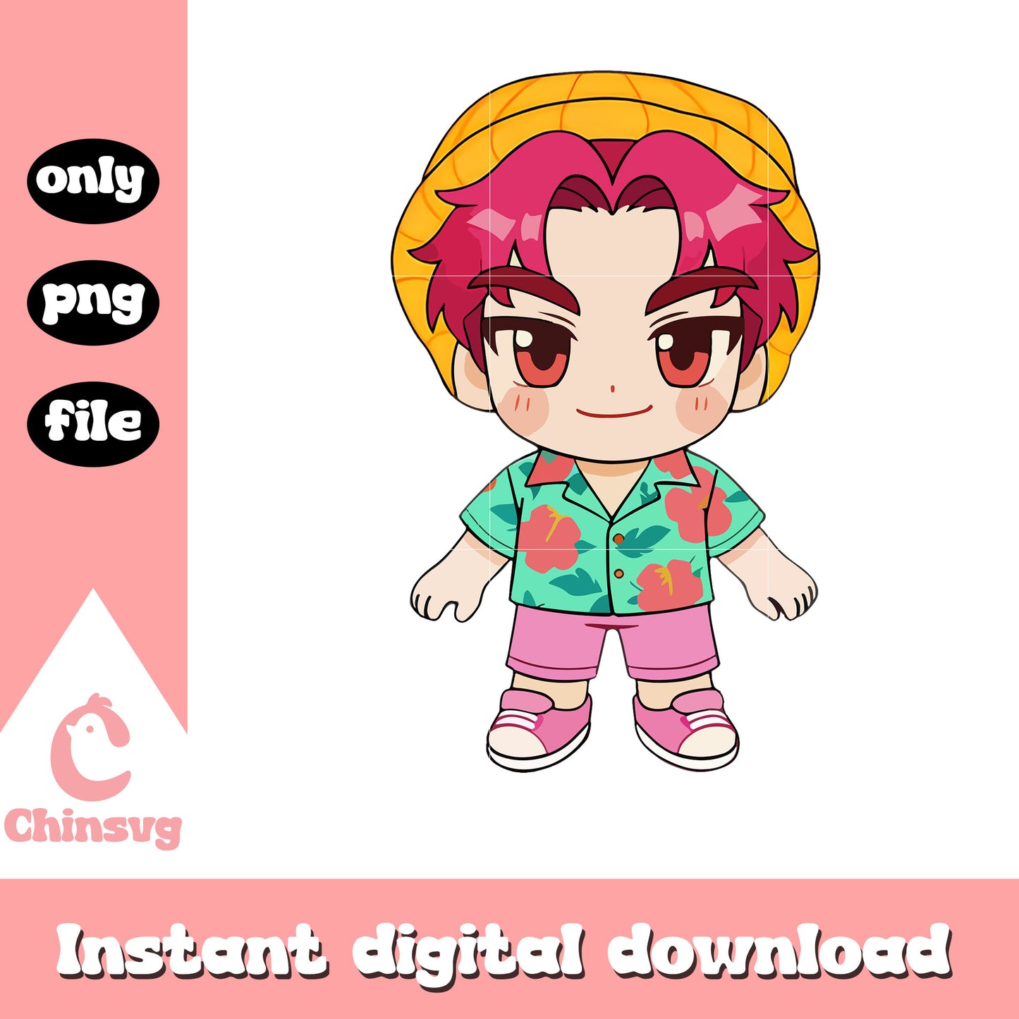Abby saja boys cute doll design pnng, saja boys abby png