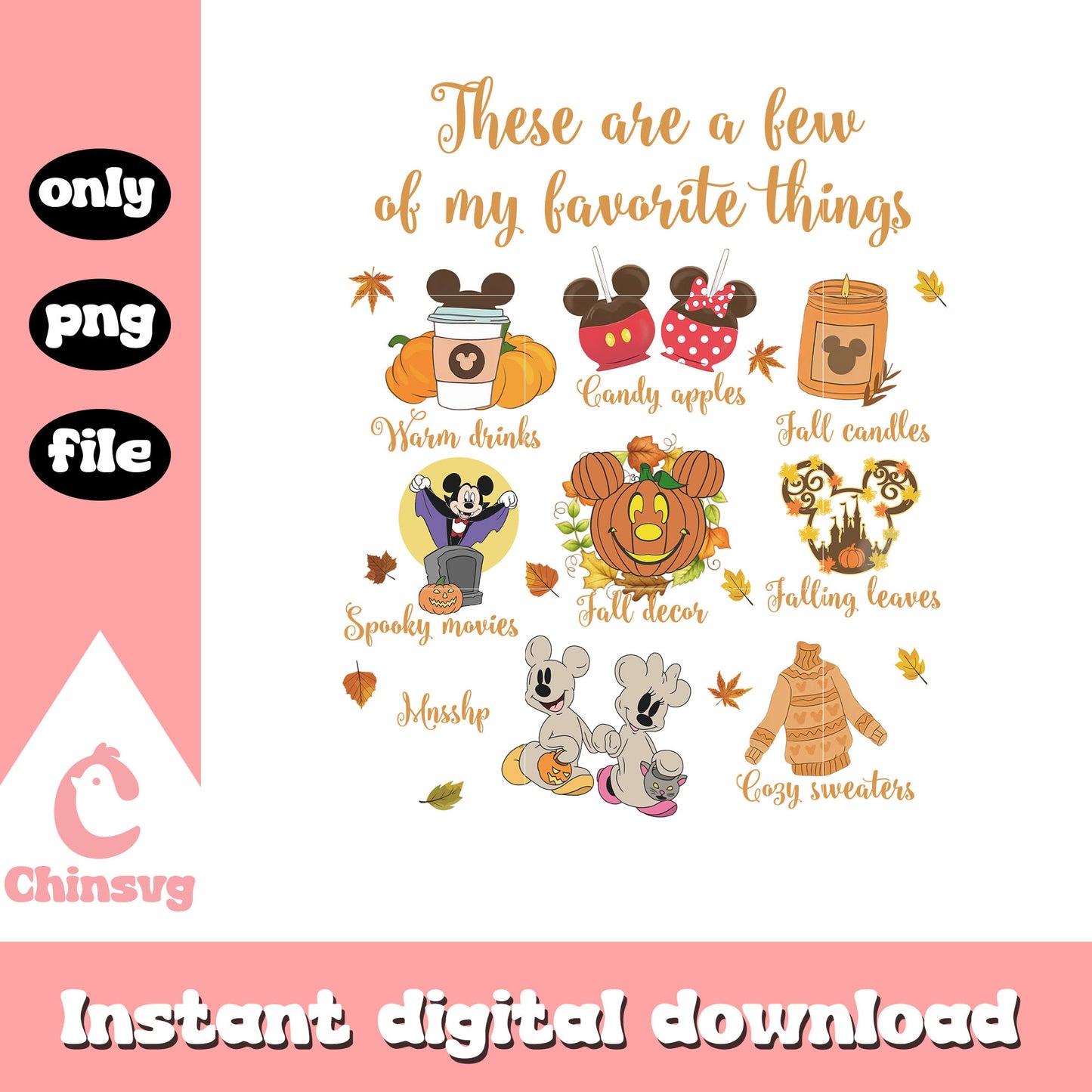 A few of my favorite things disney quote png, disney quotes png