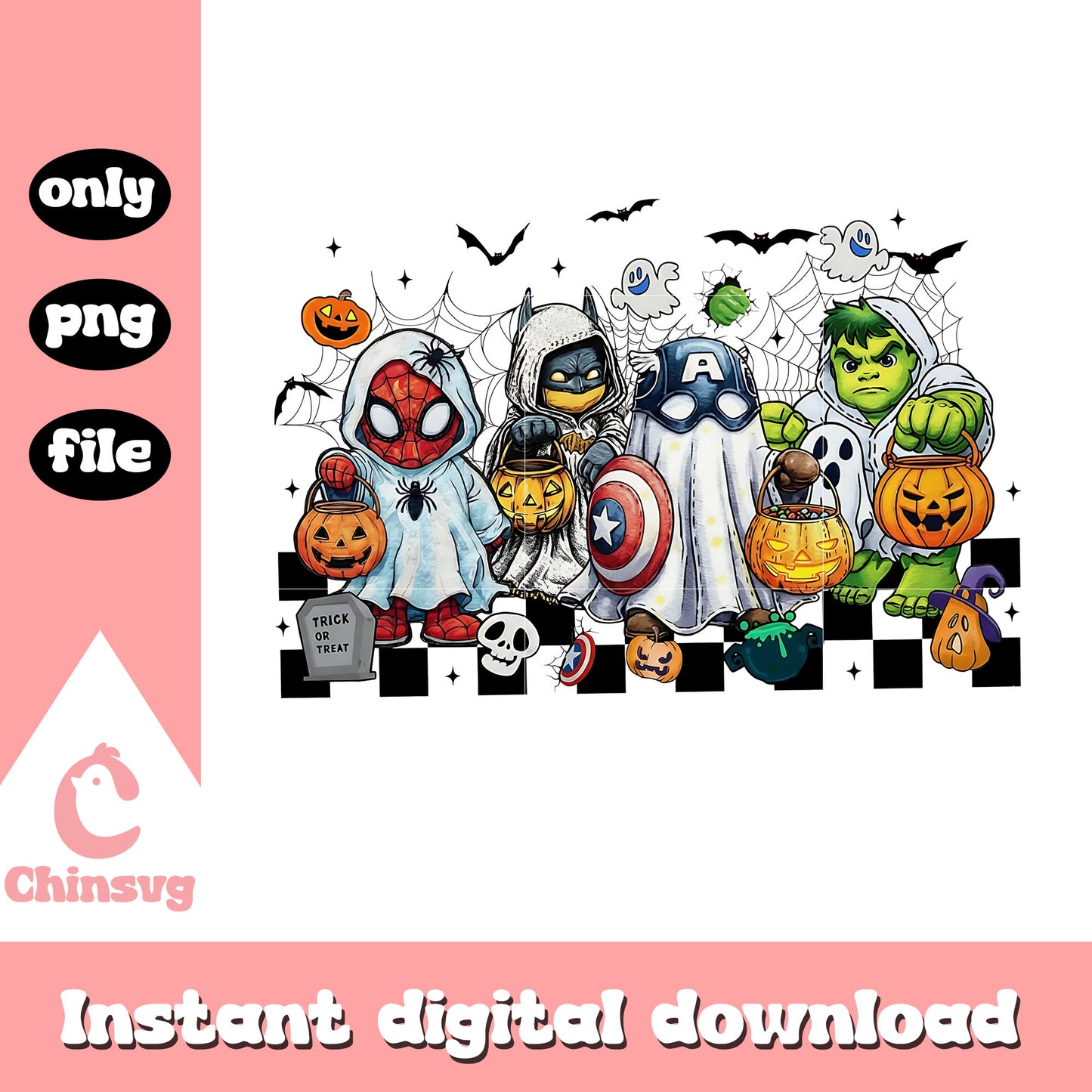 Avenger spooky pumpkin png, avengers halloween png, halloween season png