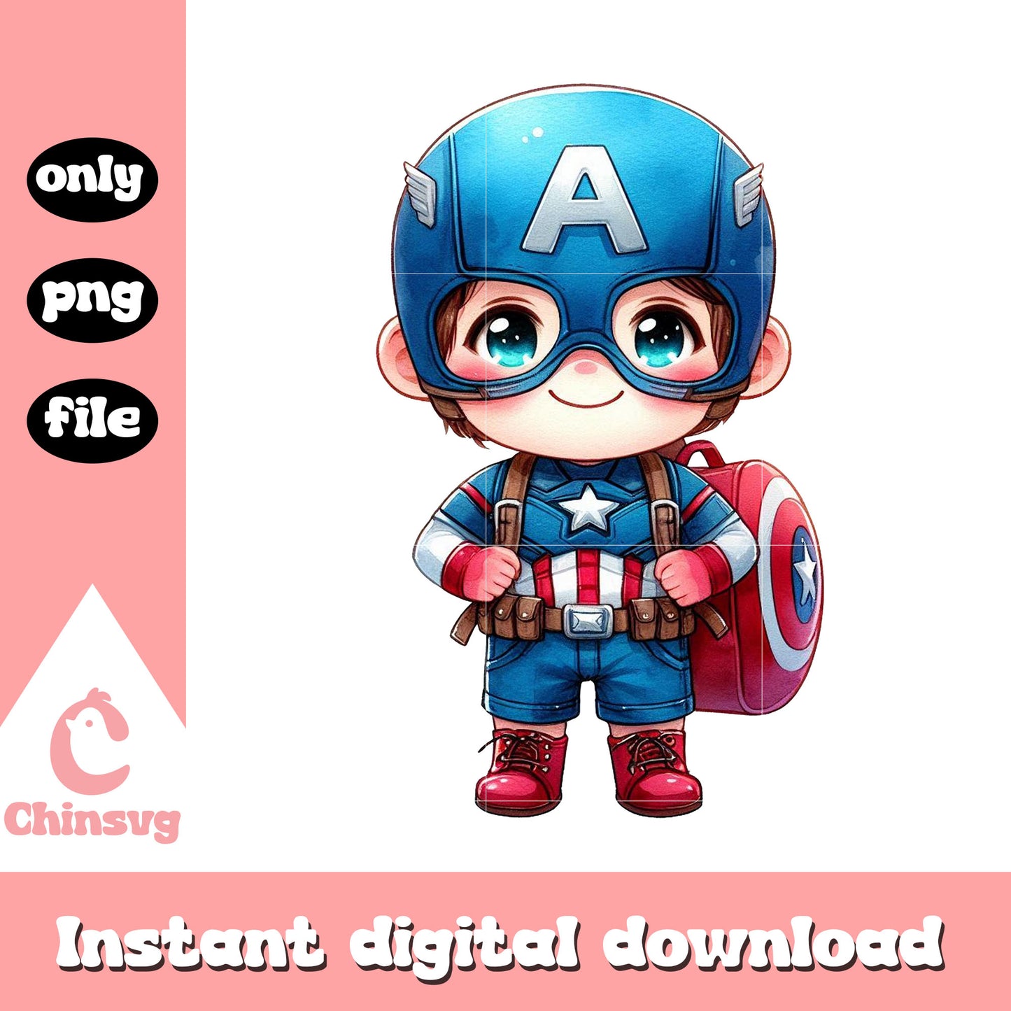 Baby captain america avengers member png, captain marvel cast png