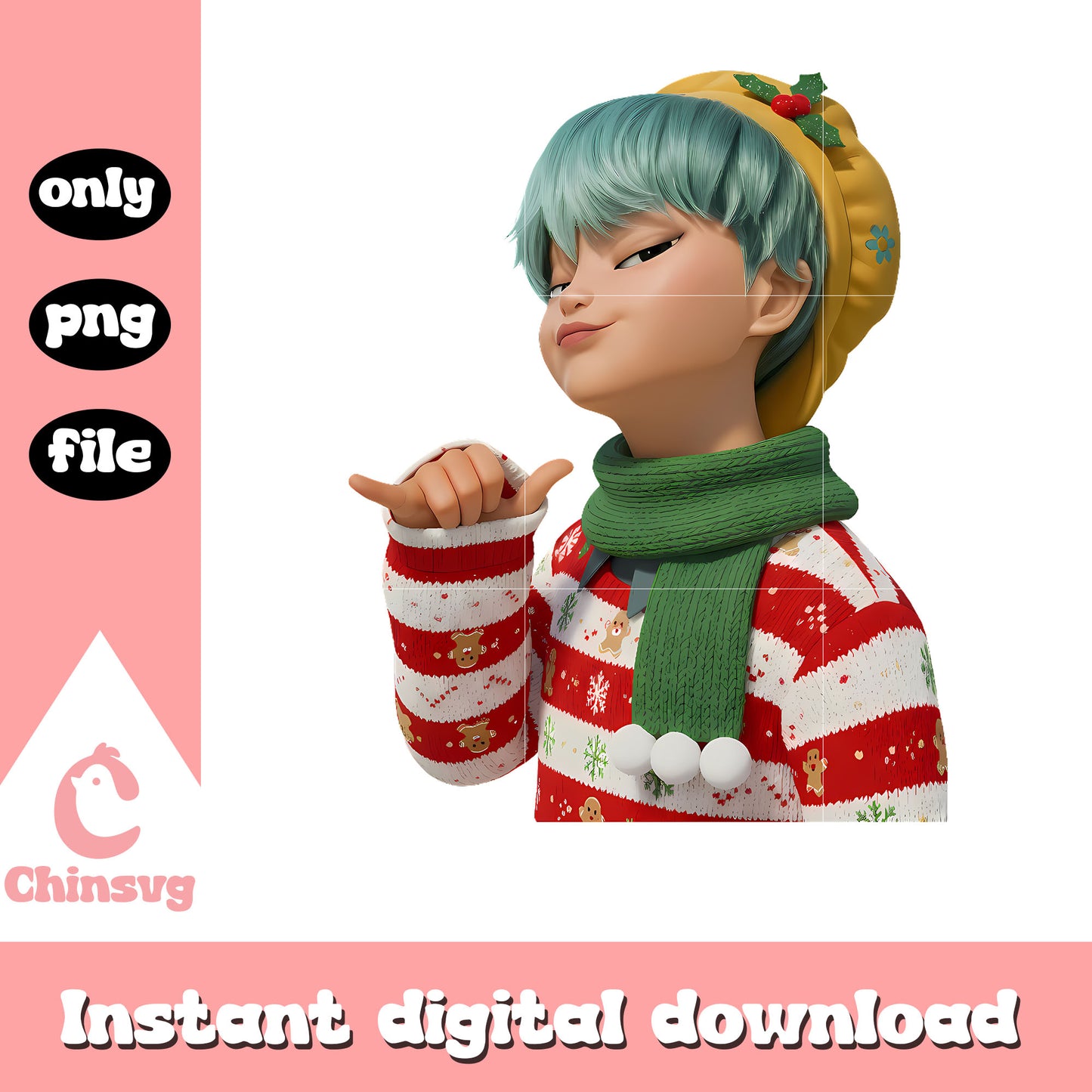 Baby saja boys christmas day png, christmas outfits png