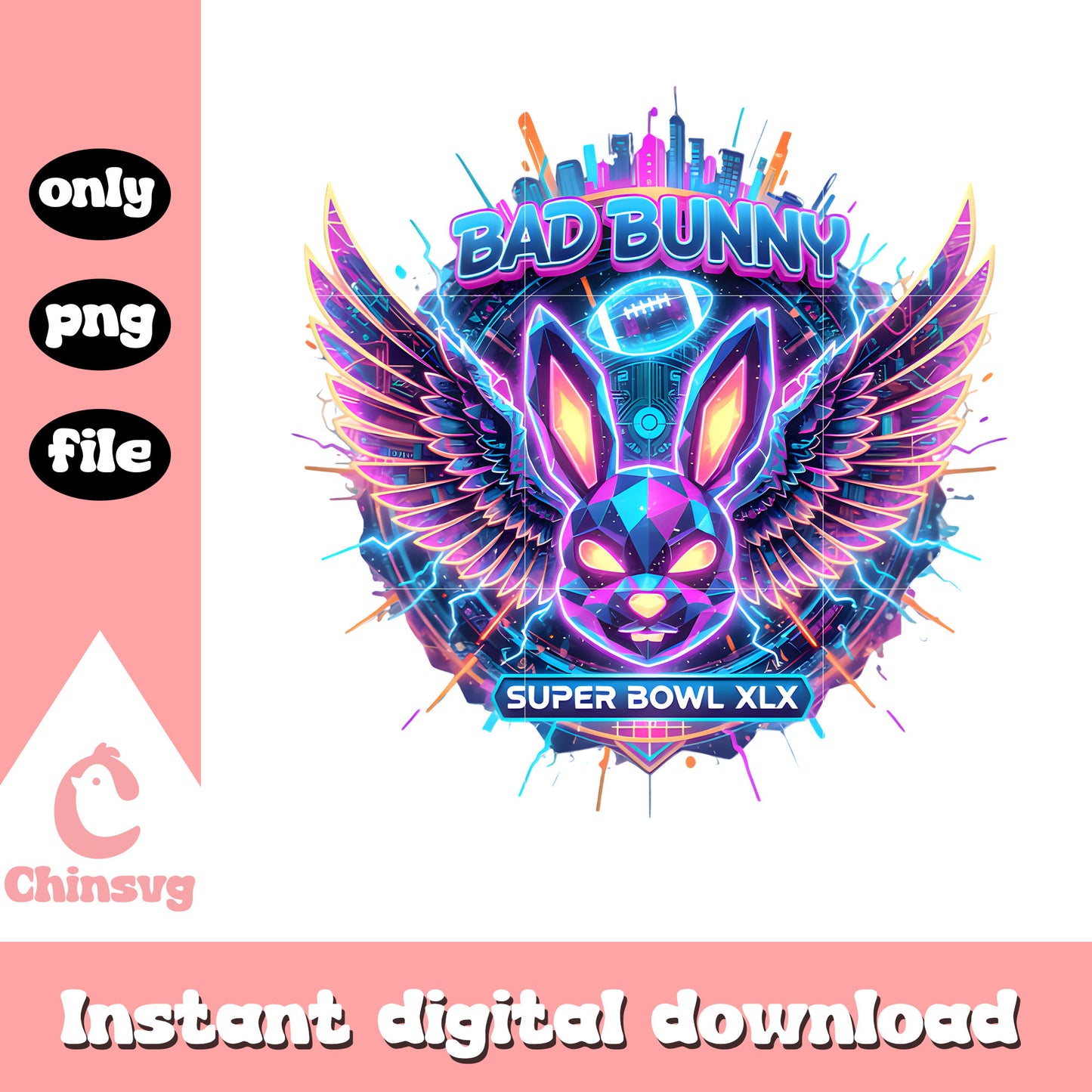 Bad bunny logo super bowl lx design png,bad bunny tour png