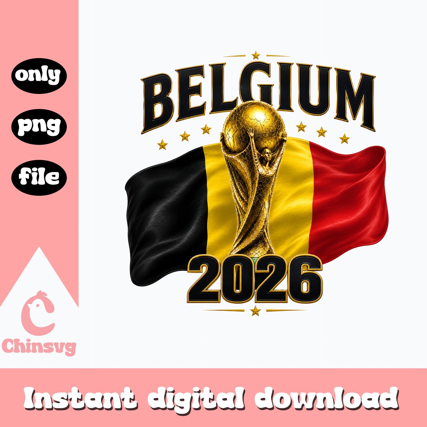 Belgium 2026 World Cup PNG, Belgium Soccer Flag PNG, Football PNG