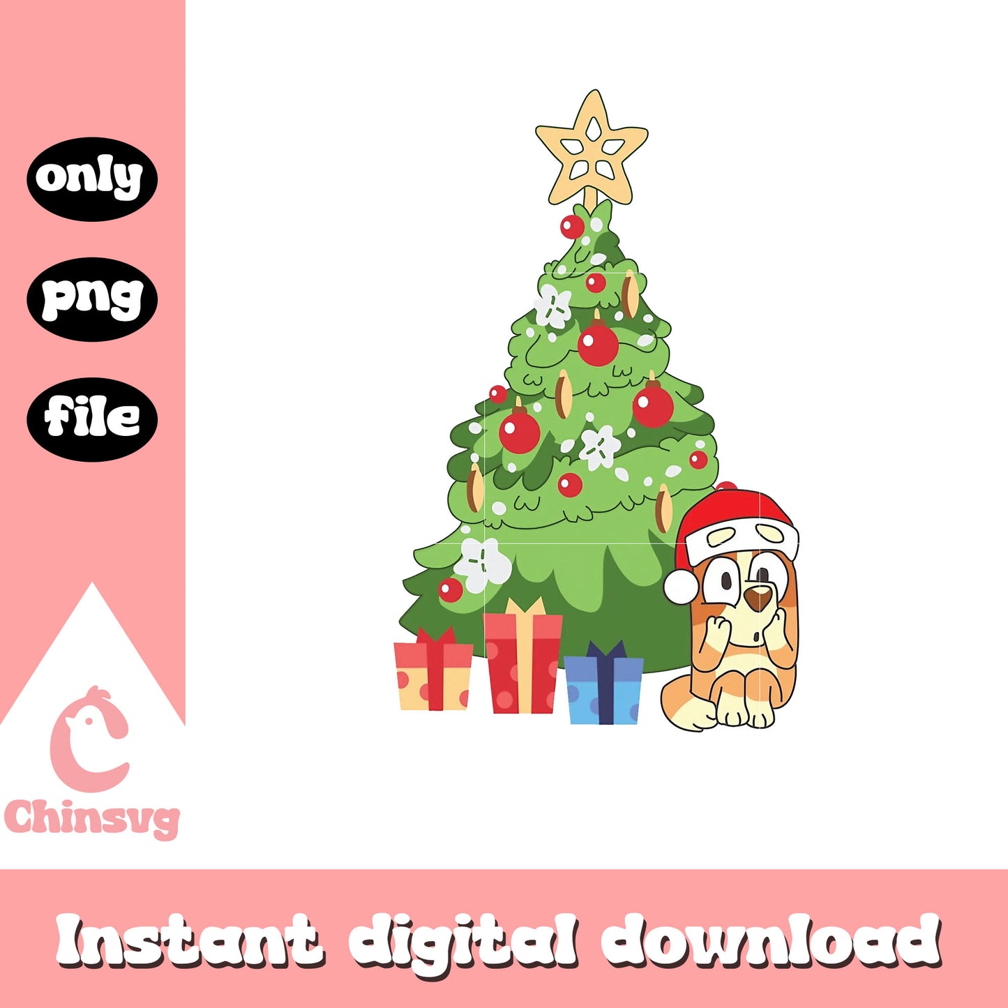 Bingo santa hat christmas tree png, merry christmas bingo png