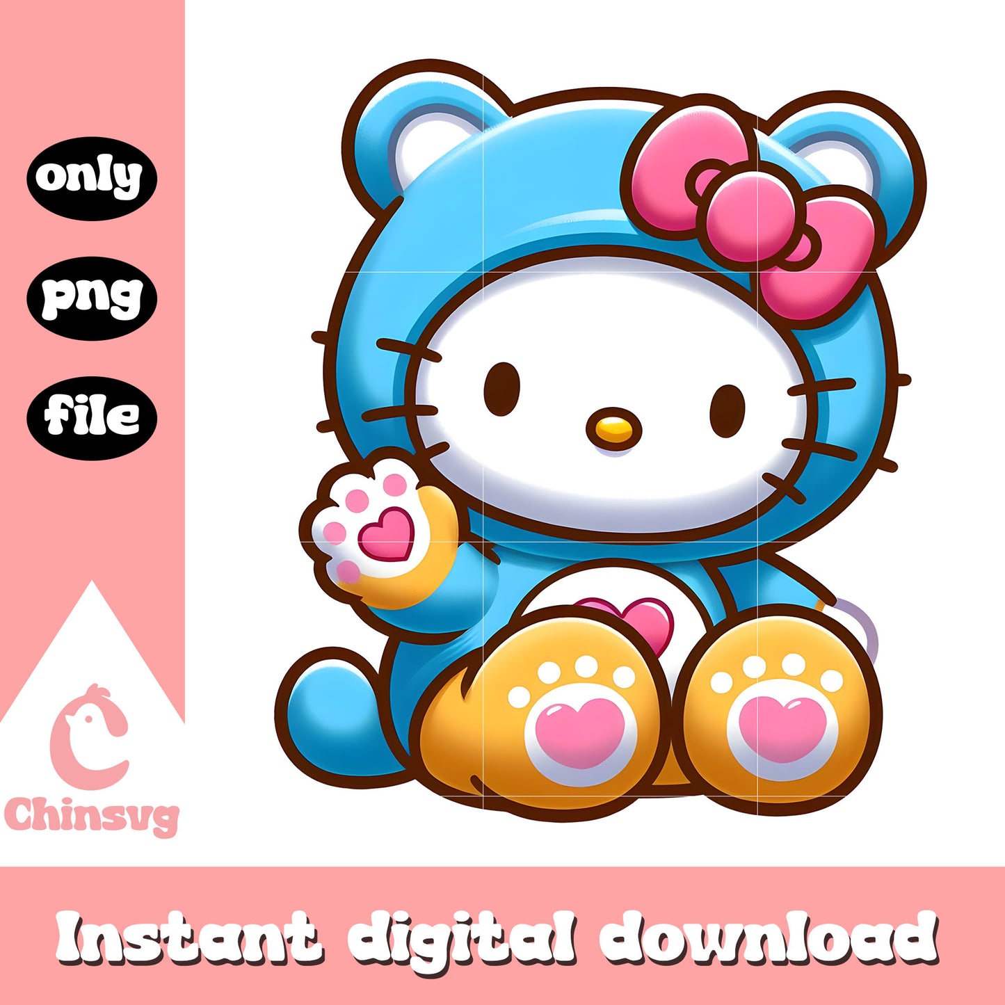 Blue care bears heart symbol png, care bears characters png