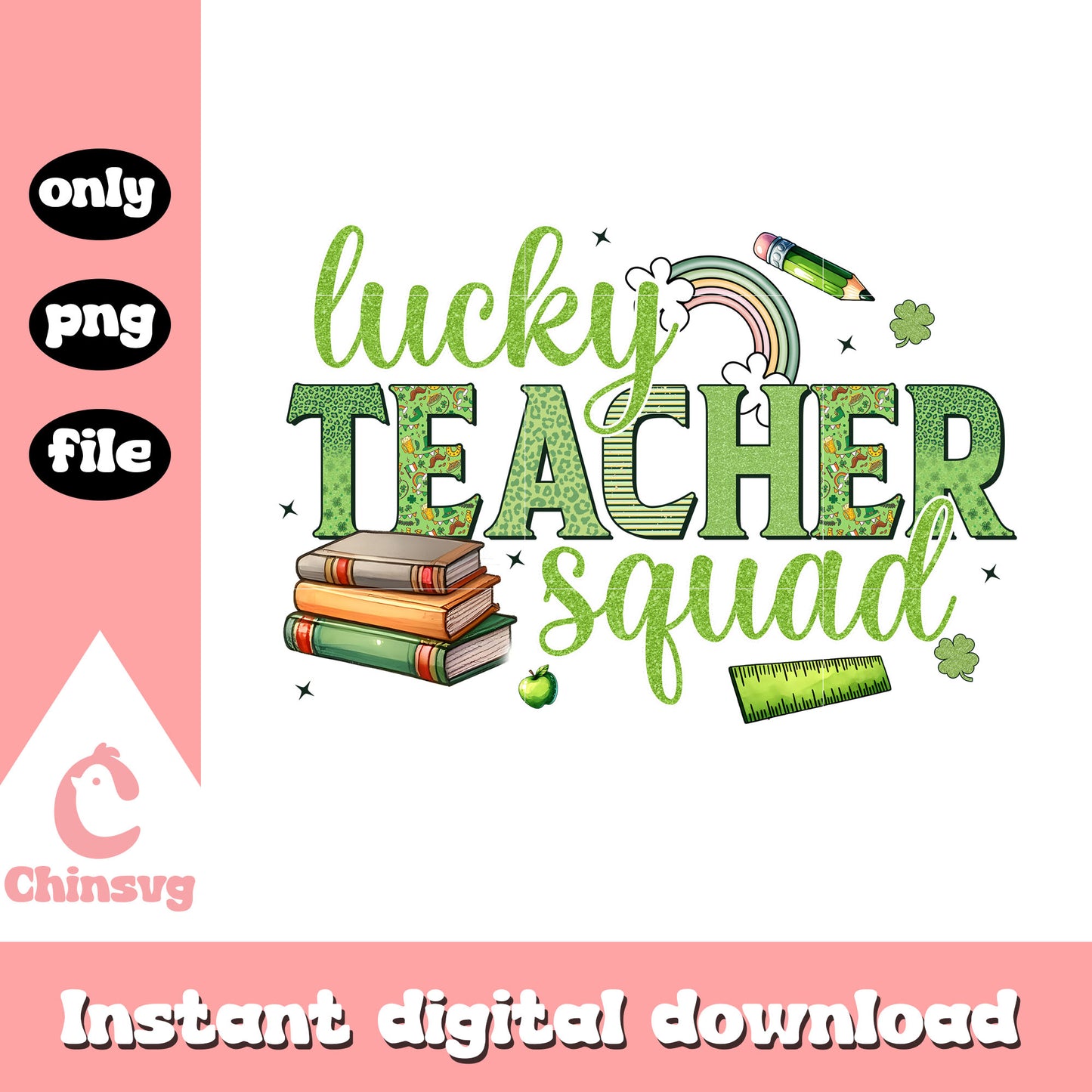 Books teacher st patrick’s png, st patrick's books png