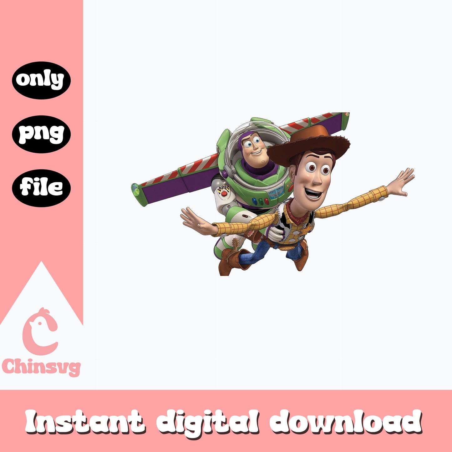 Buzz Lightyear And Woody PNG, Toy Story PNG, Disney PNG