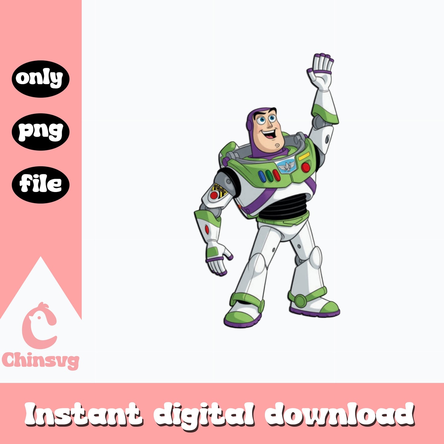 Buzz Lightyear PNG, Toy Story Disney PNG, Clipart PNG