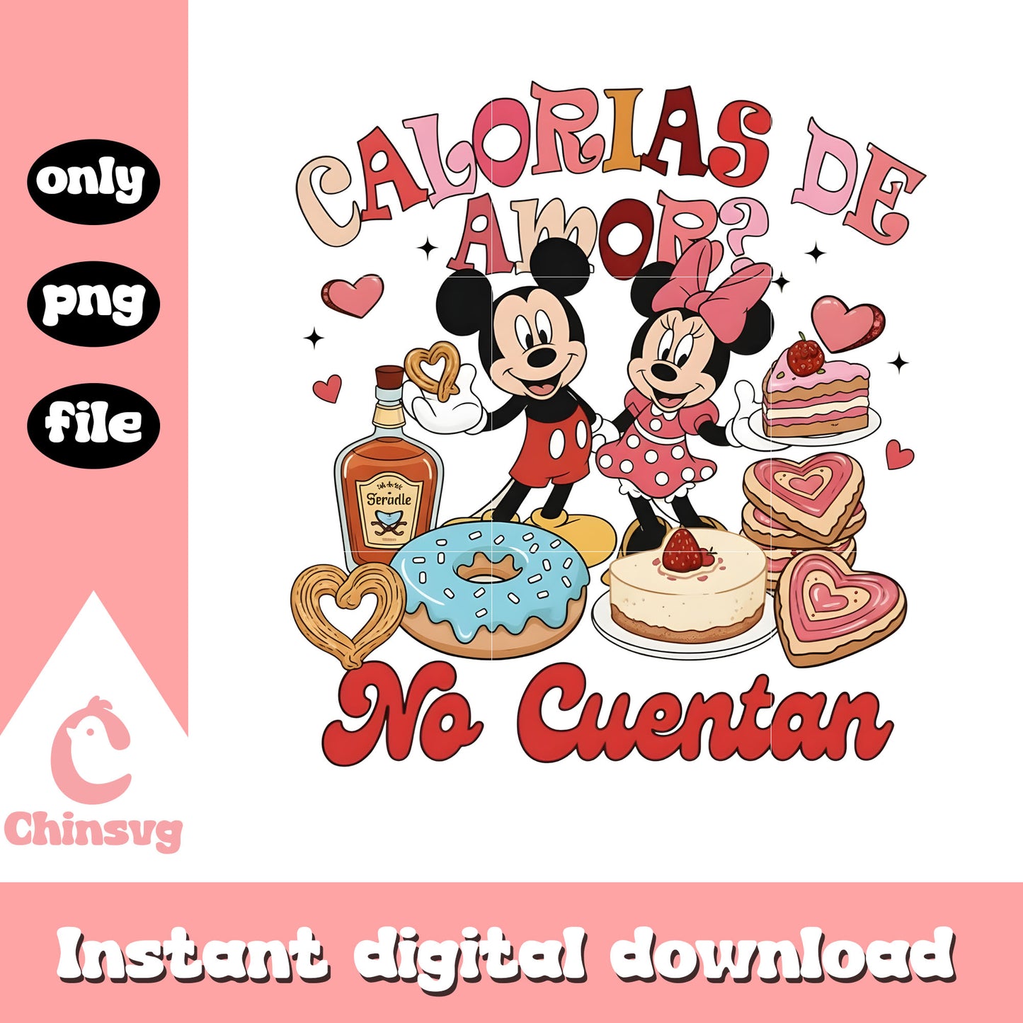 Cake mickey minnie valentine png, disney valentines png