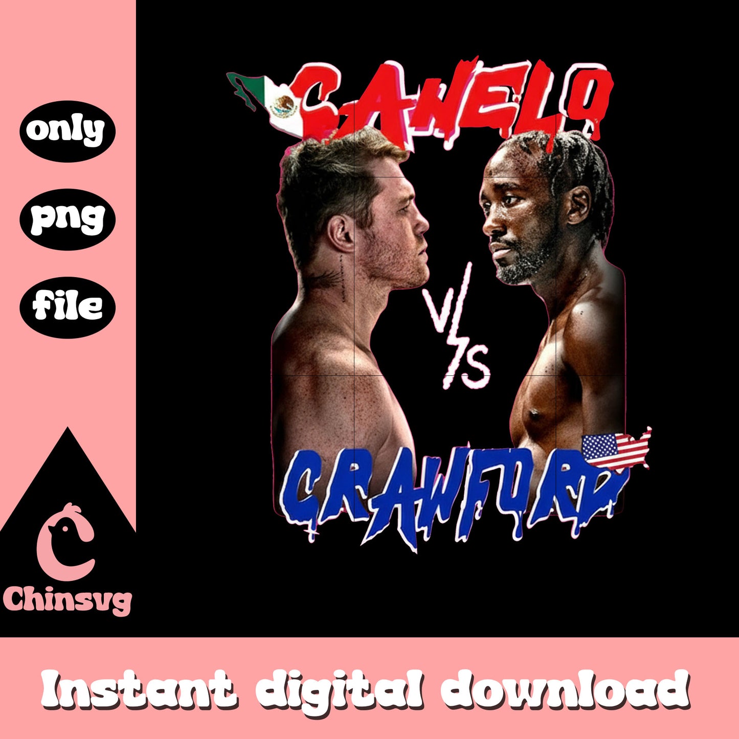 Canelo vs crawford design png, canelo match png, boxing champion png