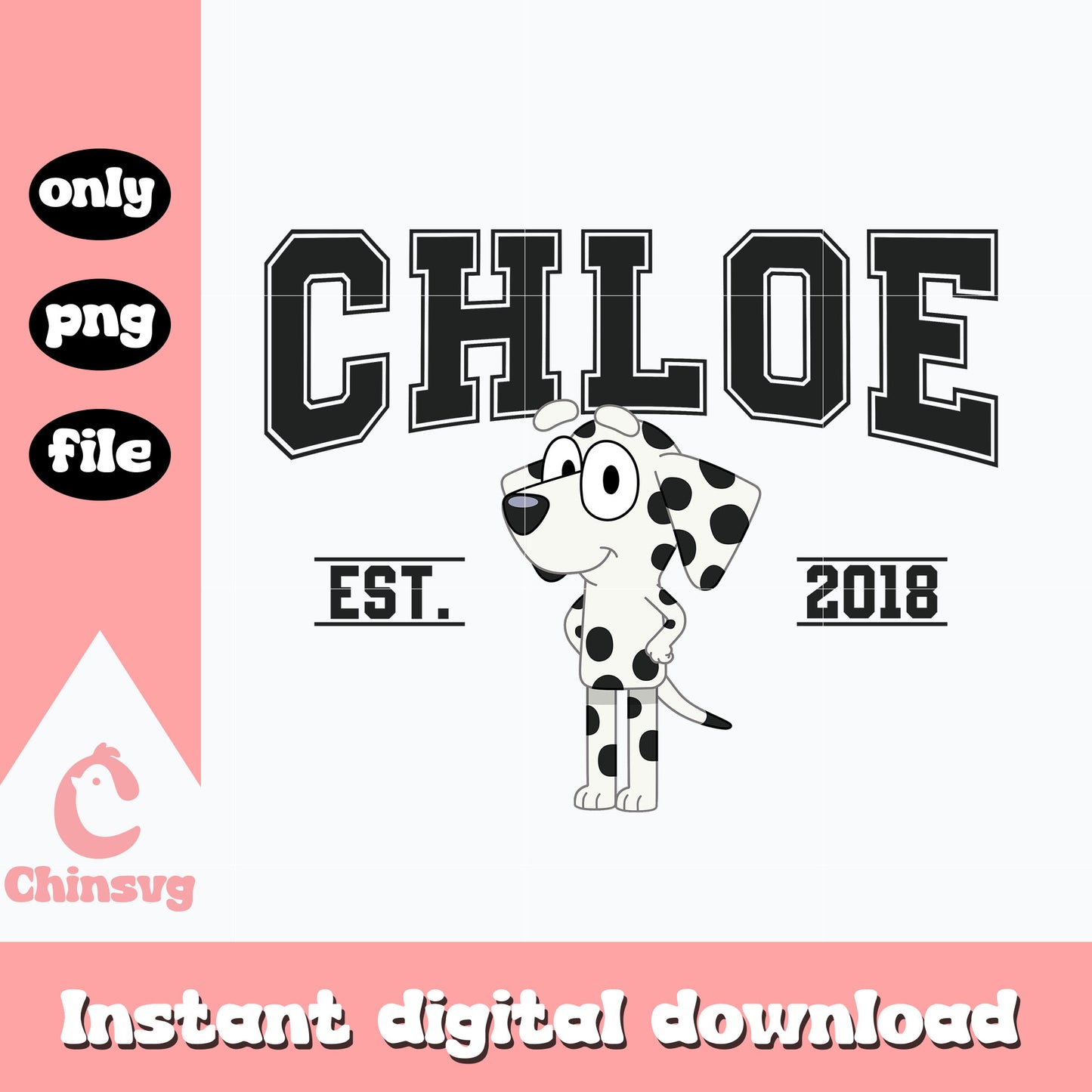 Chloe character est 2018 png, chloe png, cartoon png