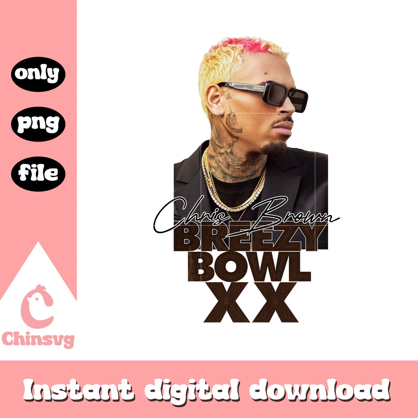 Chris brown breezy bowl xx png, chris brown concert png