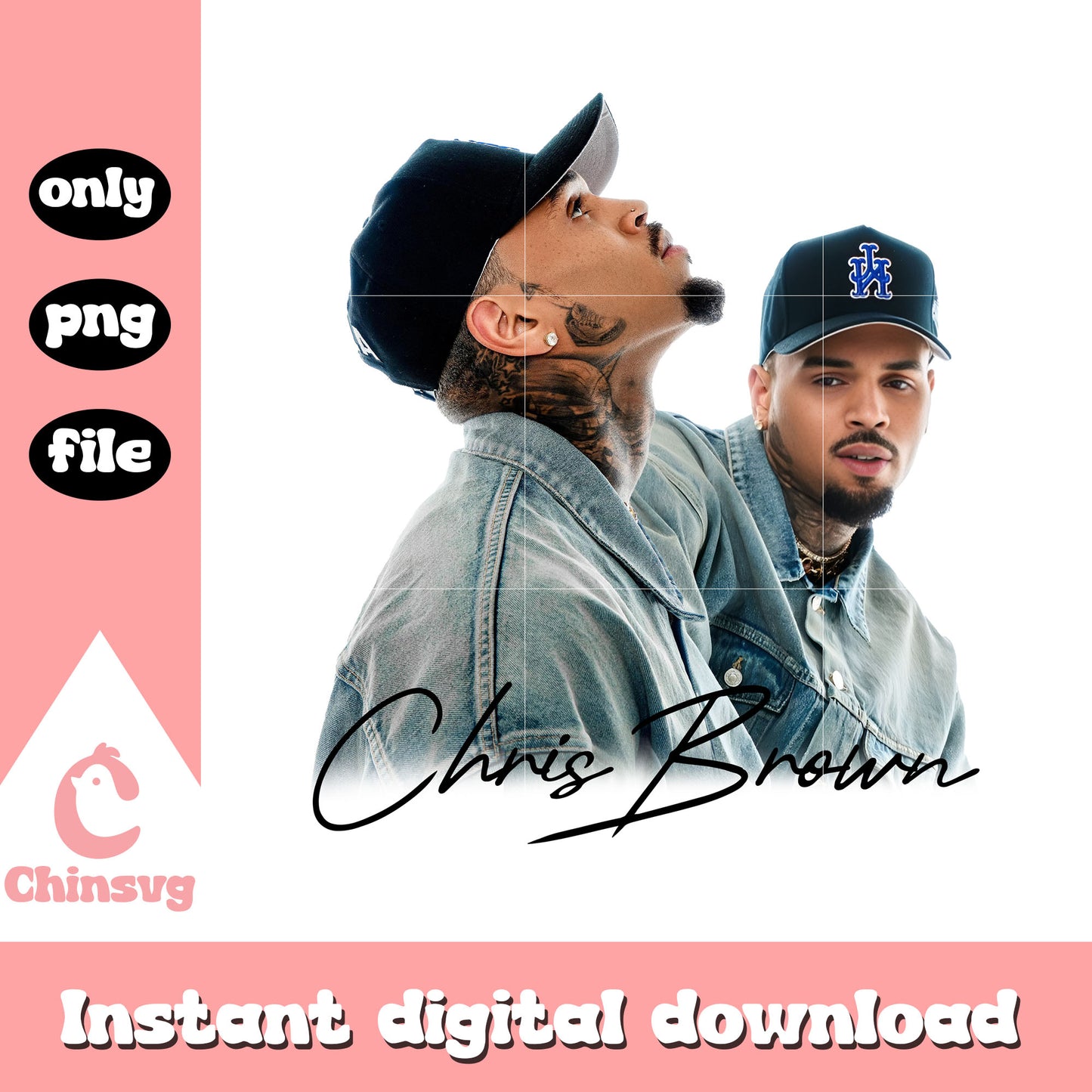 Chris brown signature black png, chris brown tour png