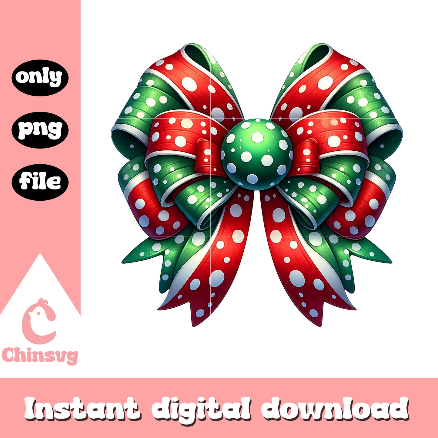 Christmas bow tie design png, christmas bow clipart png