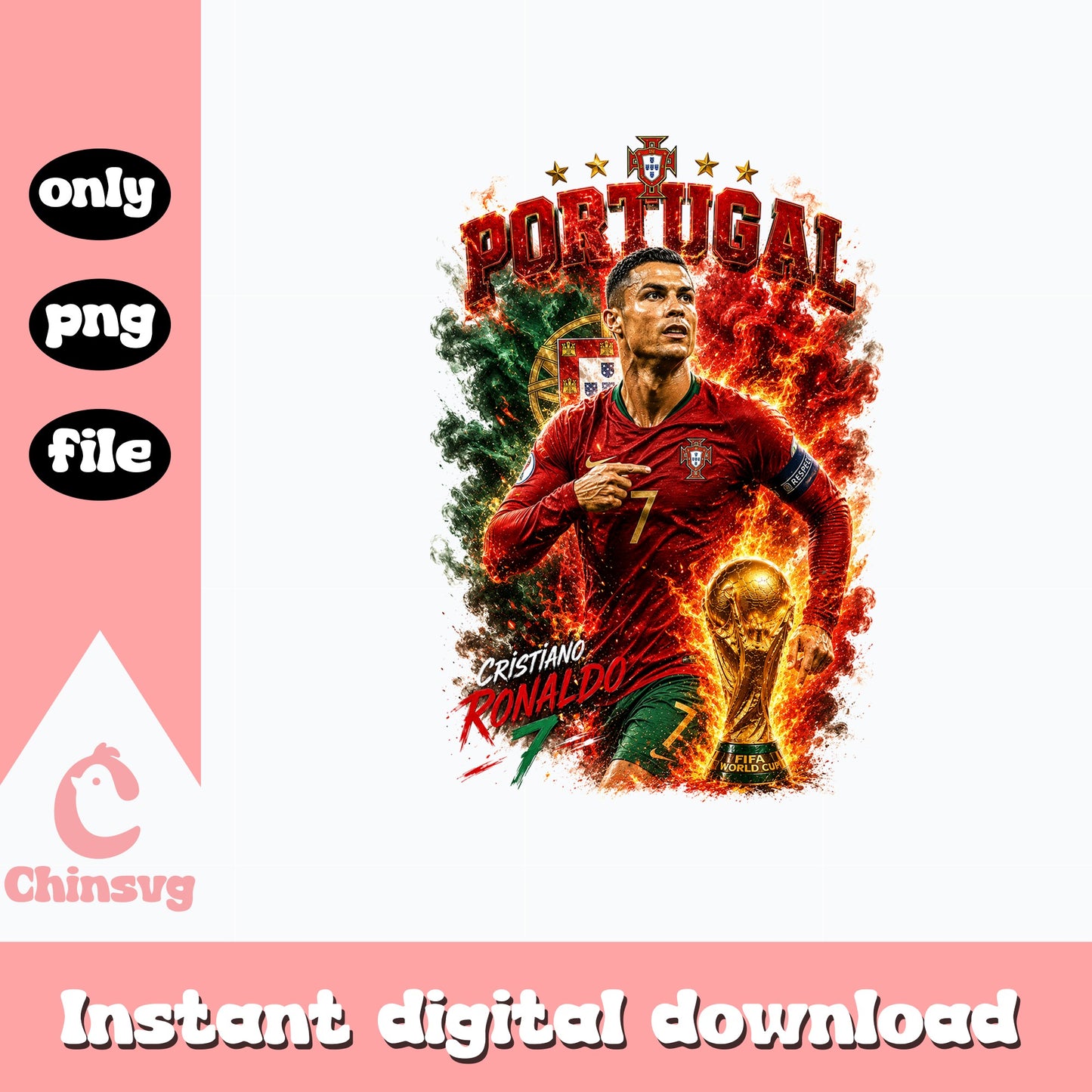 Cristiano Ronaldo Portugal PNG, CR7 Soccer PNG, Football PNG