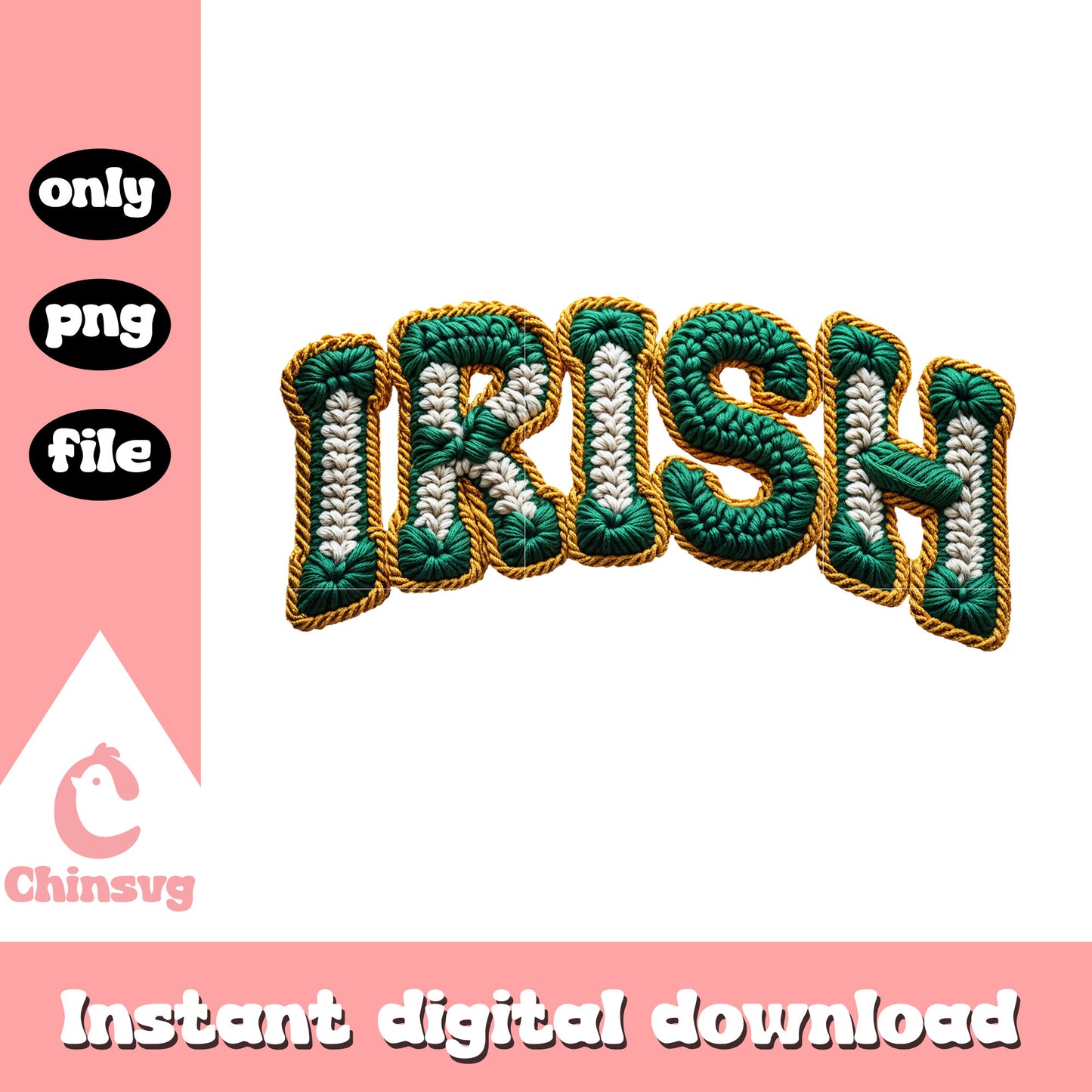 Crochet st patrick’s irish png, st patricks day in irish png