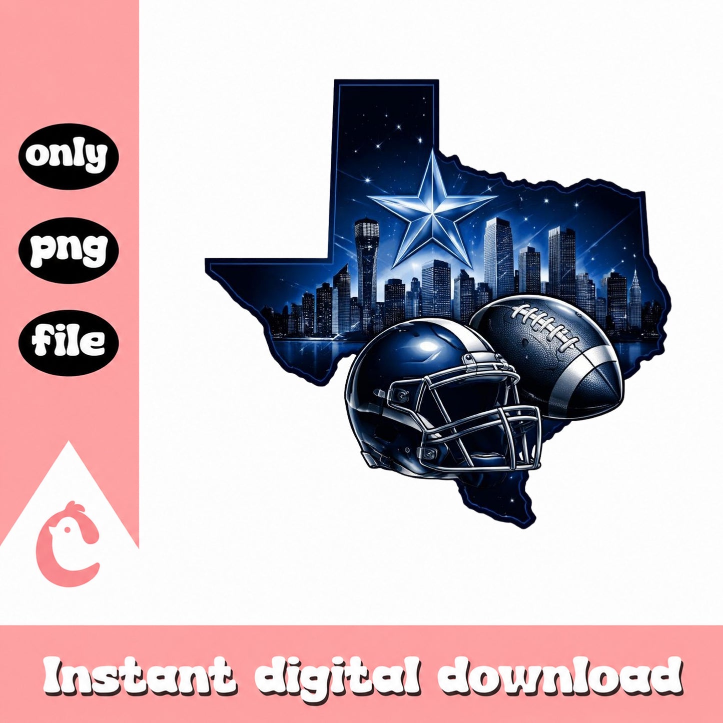 Dallas Cowboys Texas State Football PNG, Cowboys NFL PNG, Football Helmet PNG