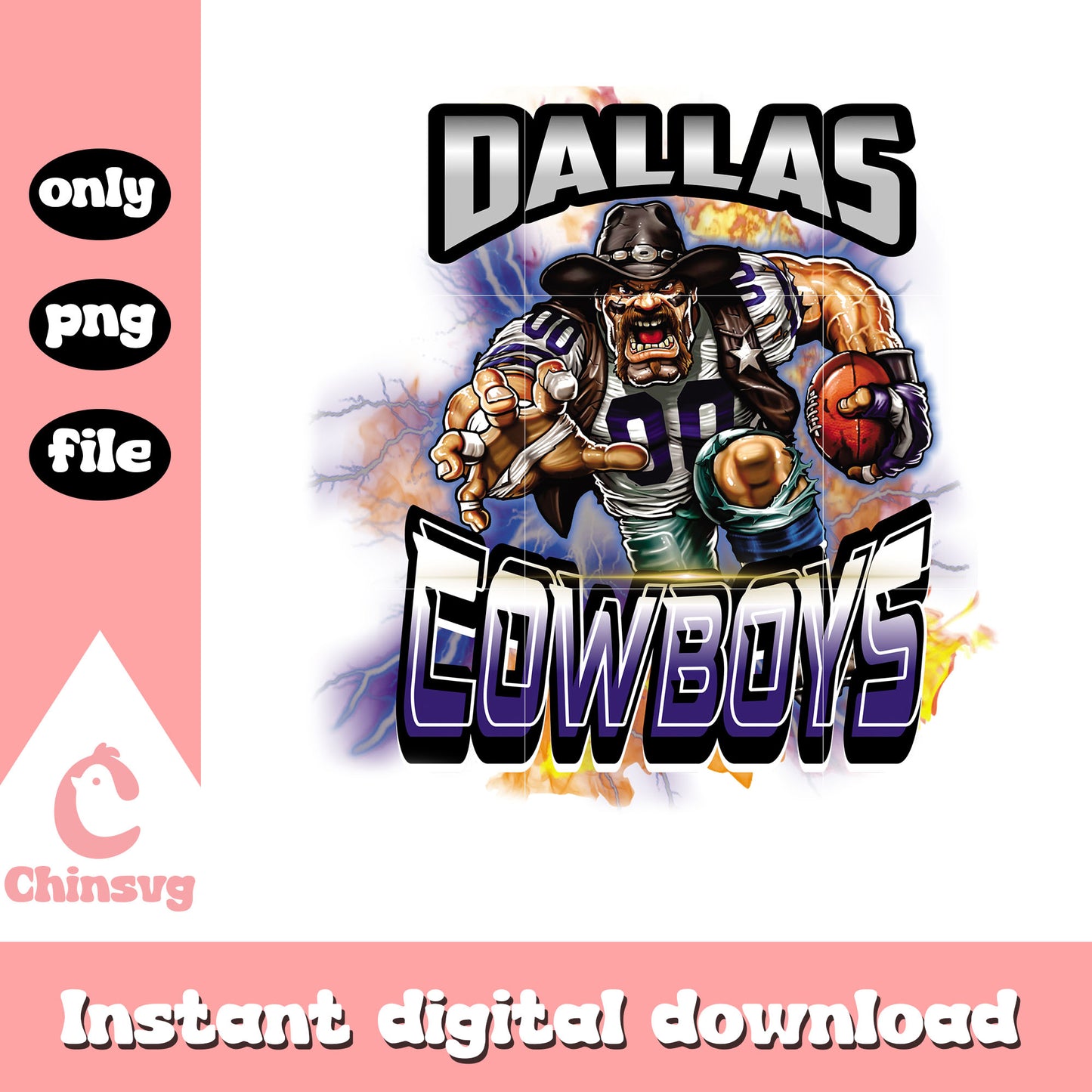 Dallas cowboys football design png, all 32 nfl teams png
