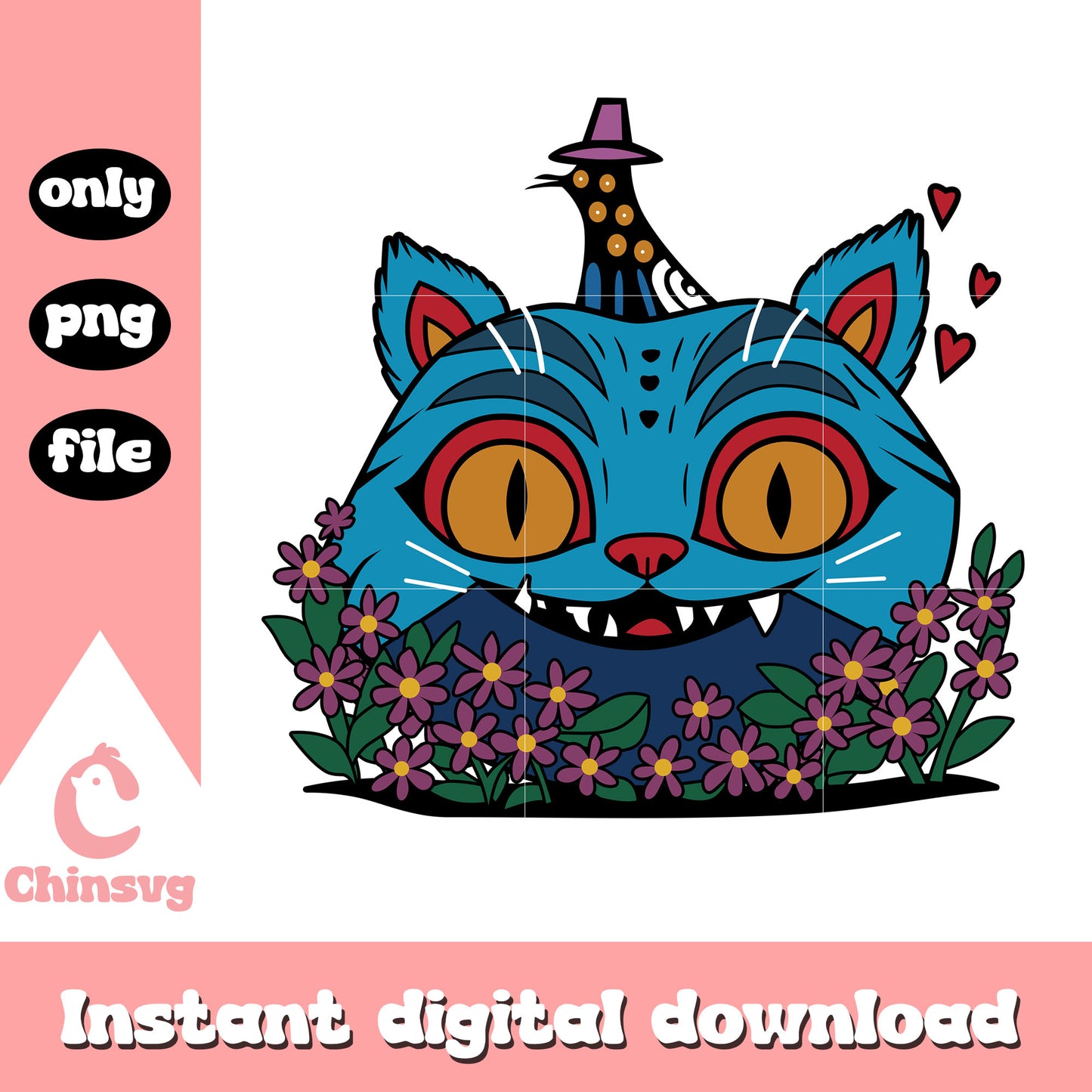 Demon derpy head and sussie png, demon tiger png, derpy png