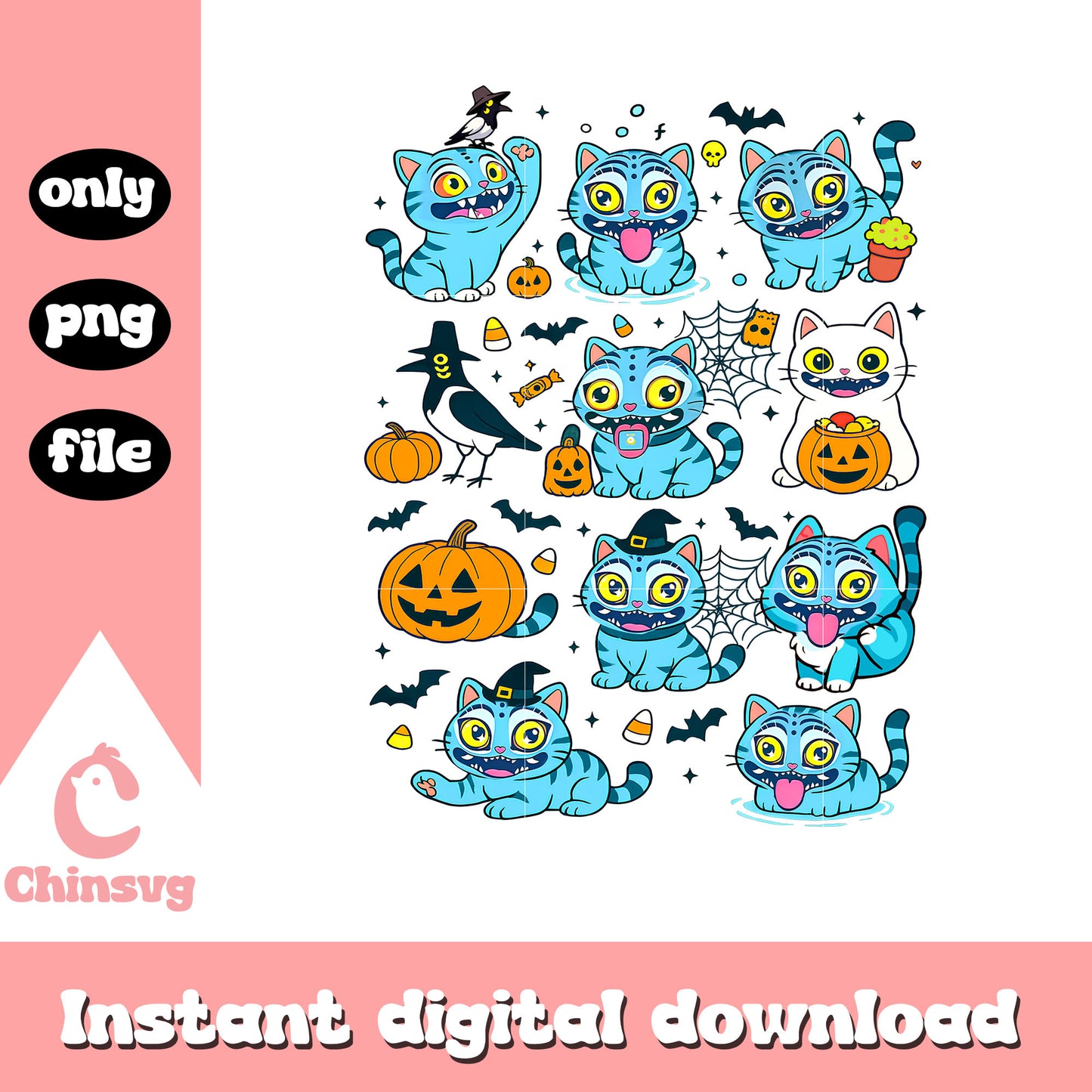 Derpy on halloween day bundle png, happy halloween png