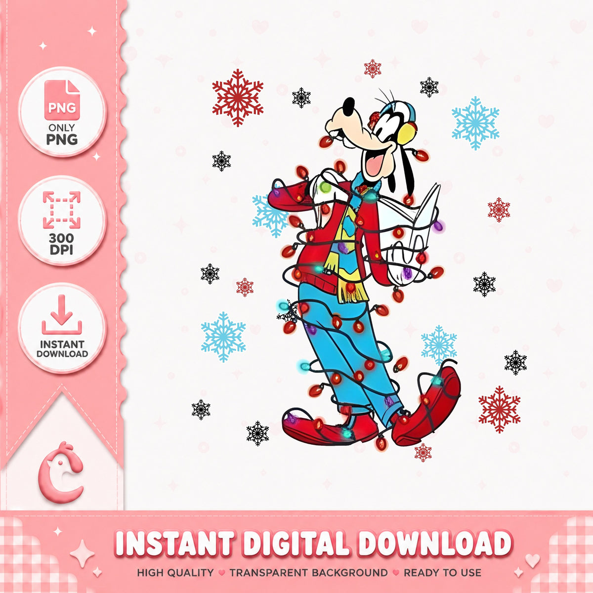 Disney Christmas Character Goofy