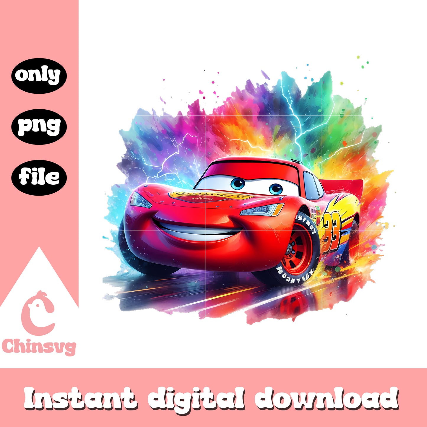 Disney lightning mc queen character png, disney cast png