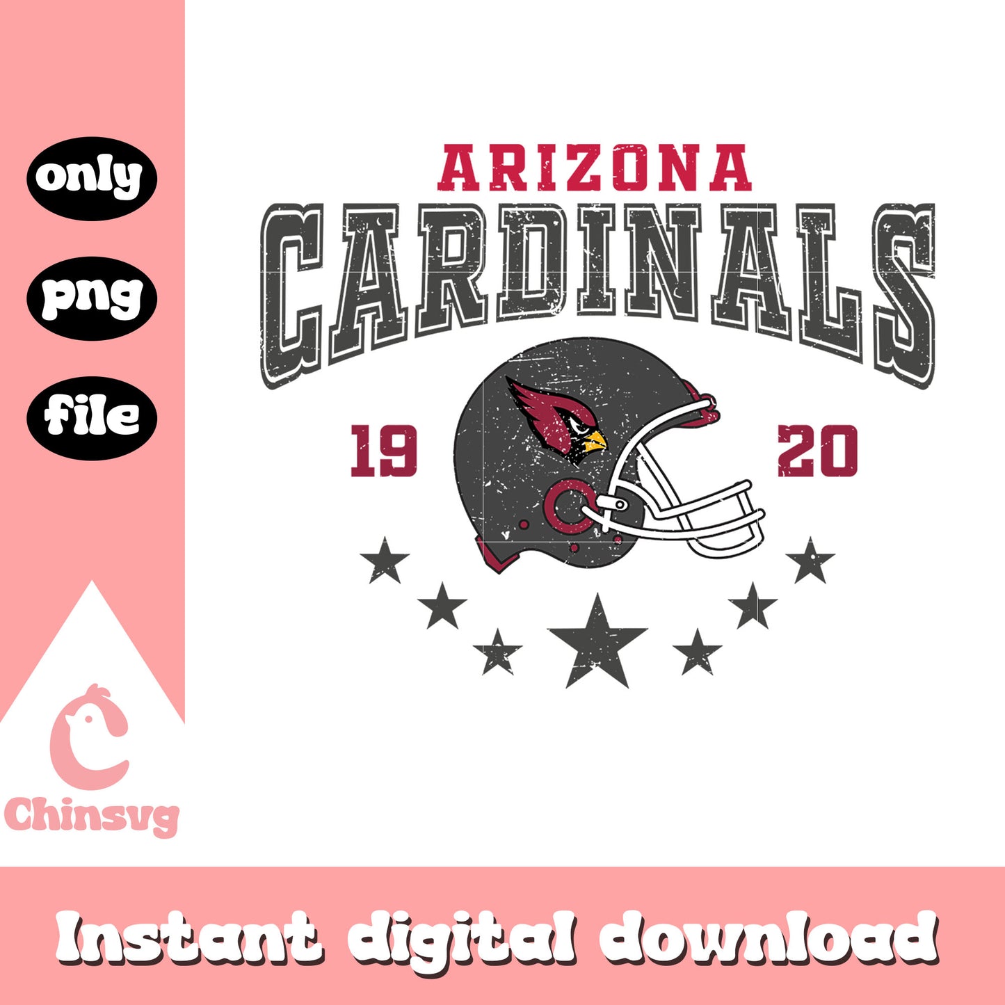 Essential arizona cardinals nfl png, cardinals football png