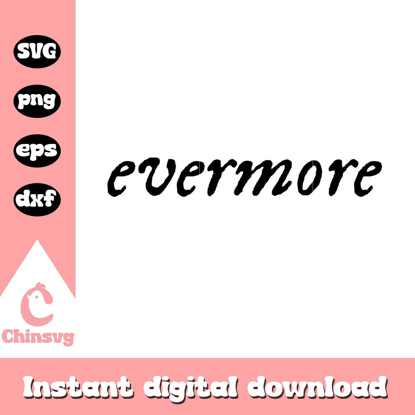 Evermore font design svg, Albums of Taylor Swift svg, Albums svg