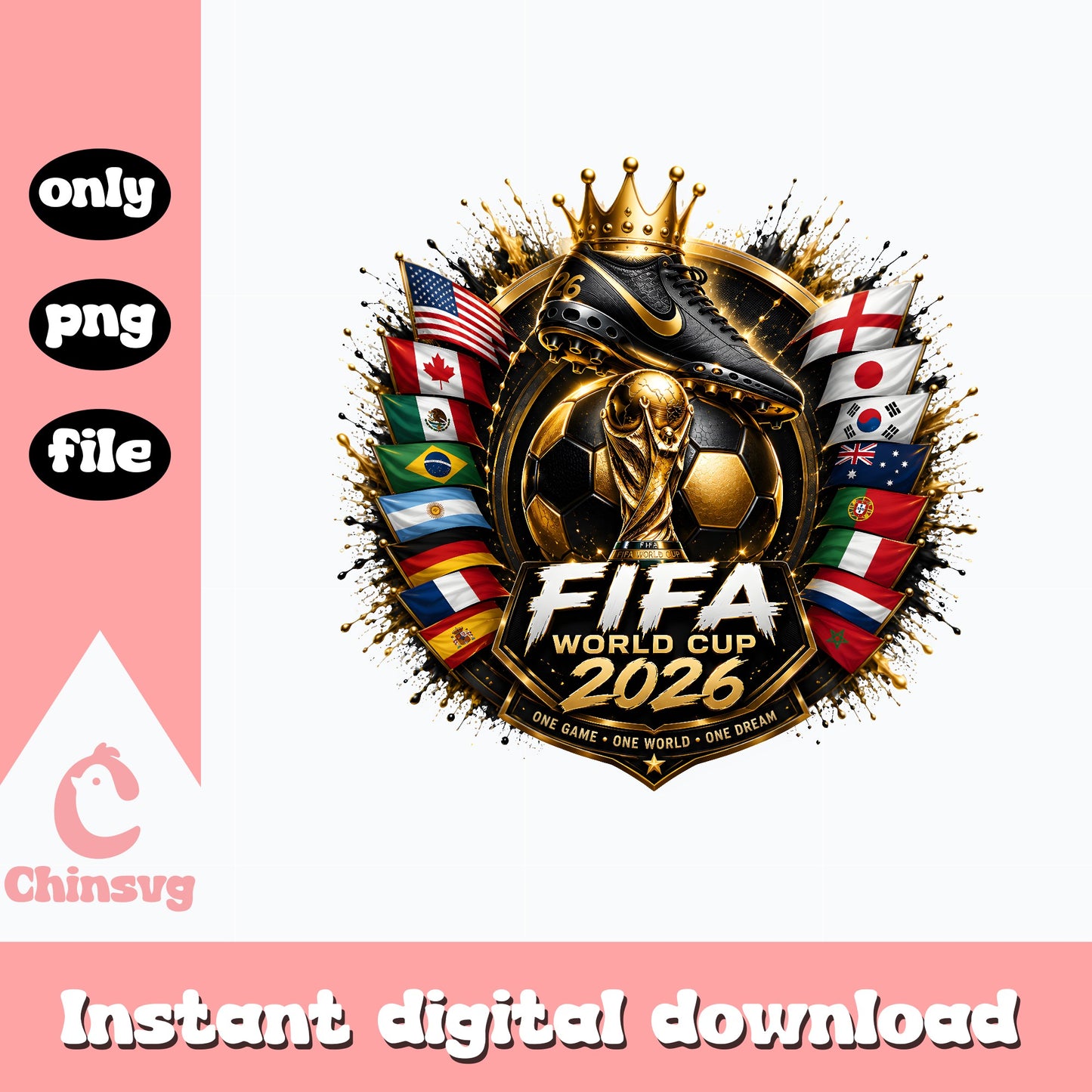 FIFA World Cup 2026 PNG, Soccer Trophy World Cup PNG, Football PNG