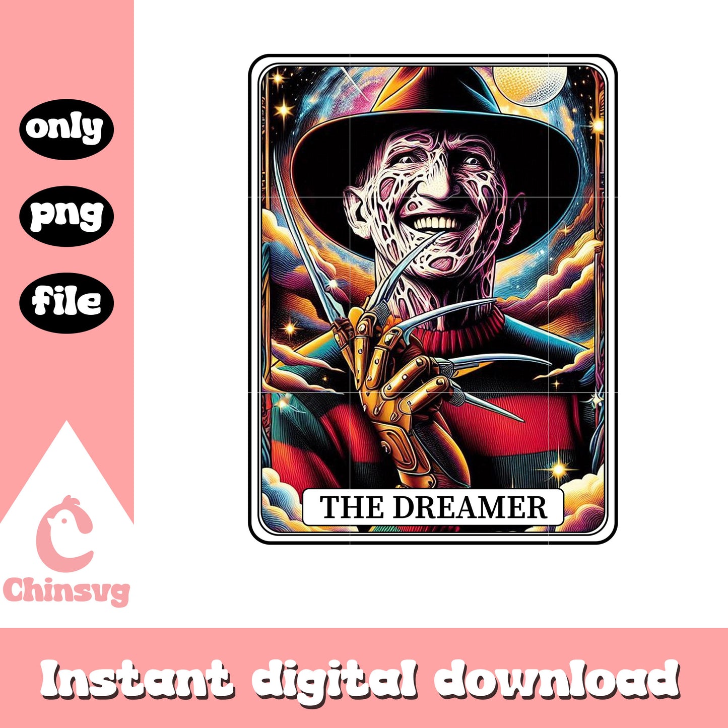Freddy krueger halloween cast png, the empress tarot png
