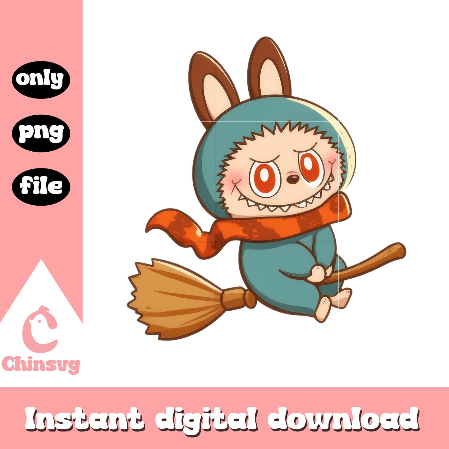 Funny labubu harry potter halloween art png, halloween decor png