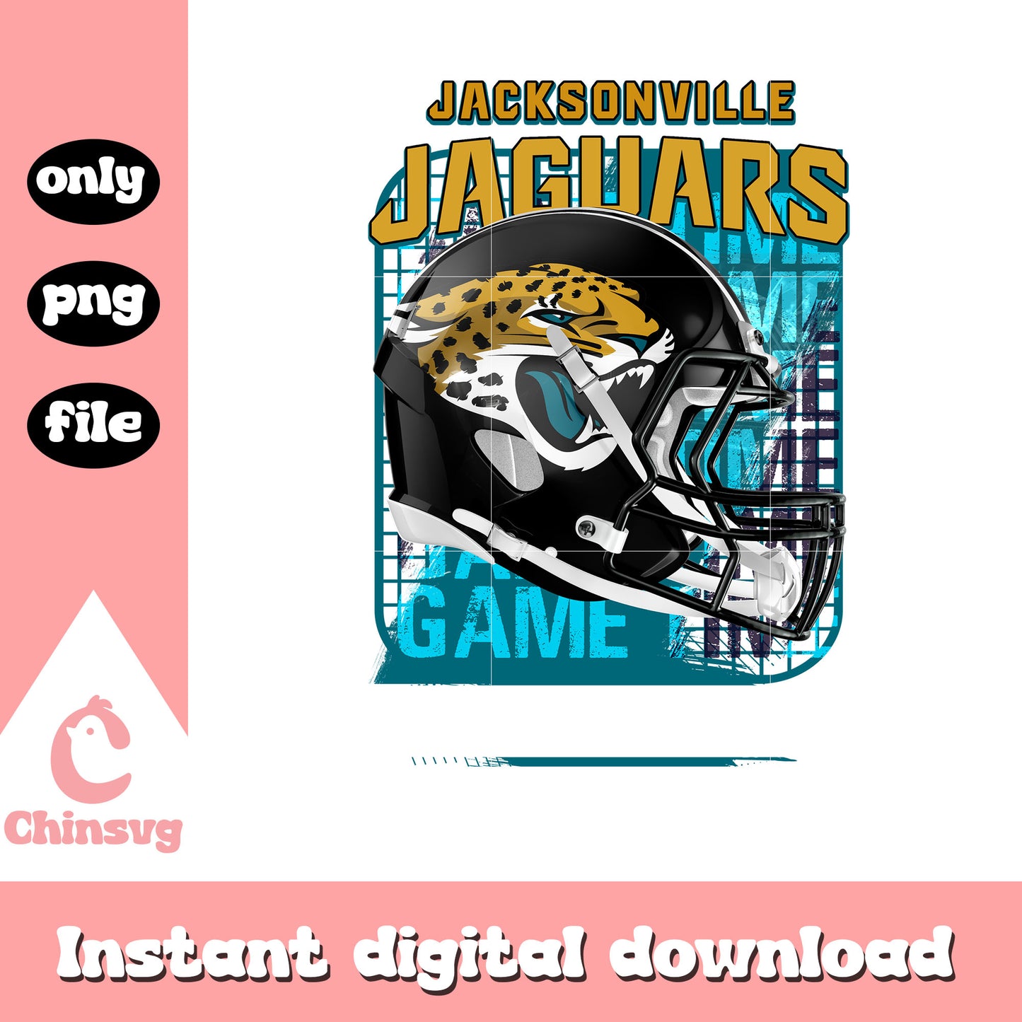 Game time football jaguars png, nfl jacksonville jaguars png