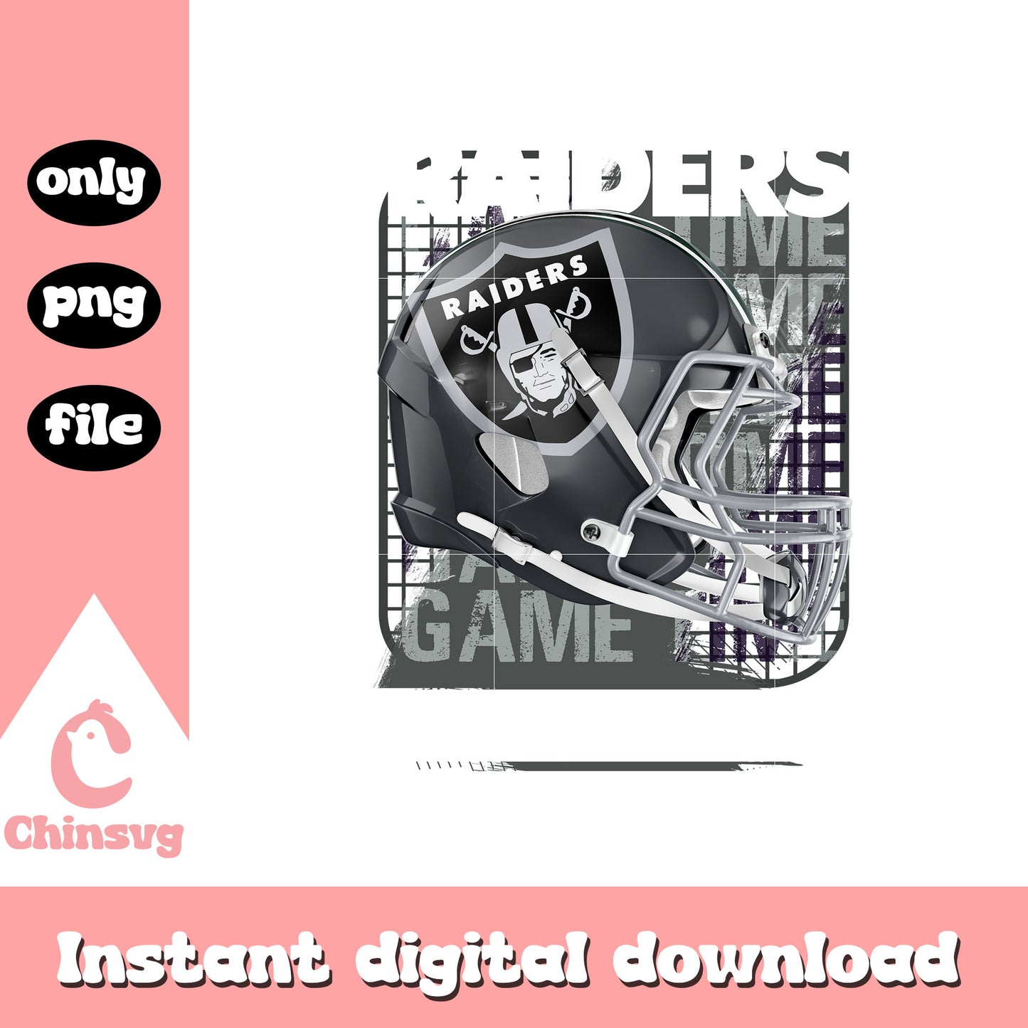 Game time football raiders png, nfl las vegas raiders png