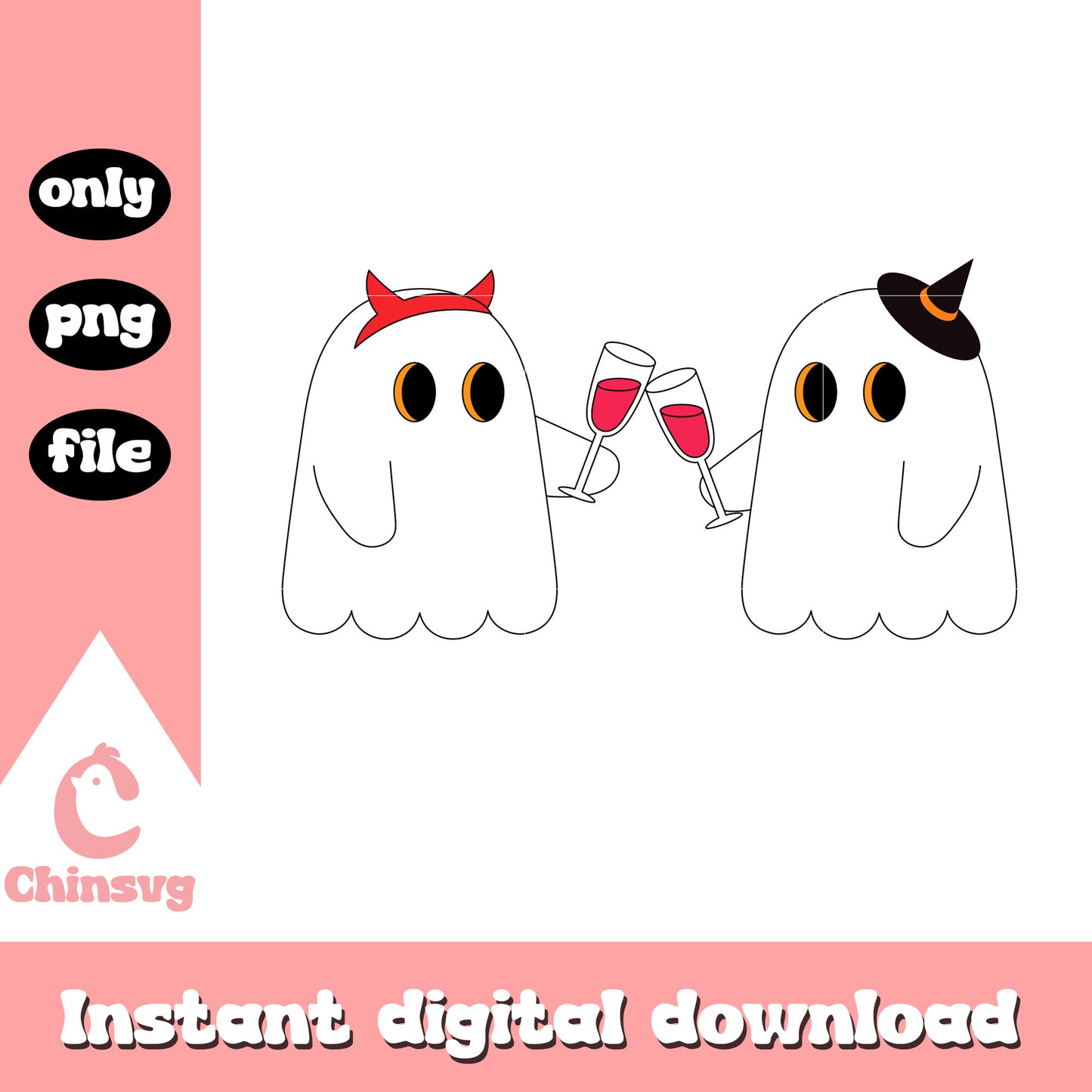 Ghosts halloween costume png, halloween ghosts png