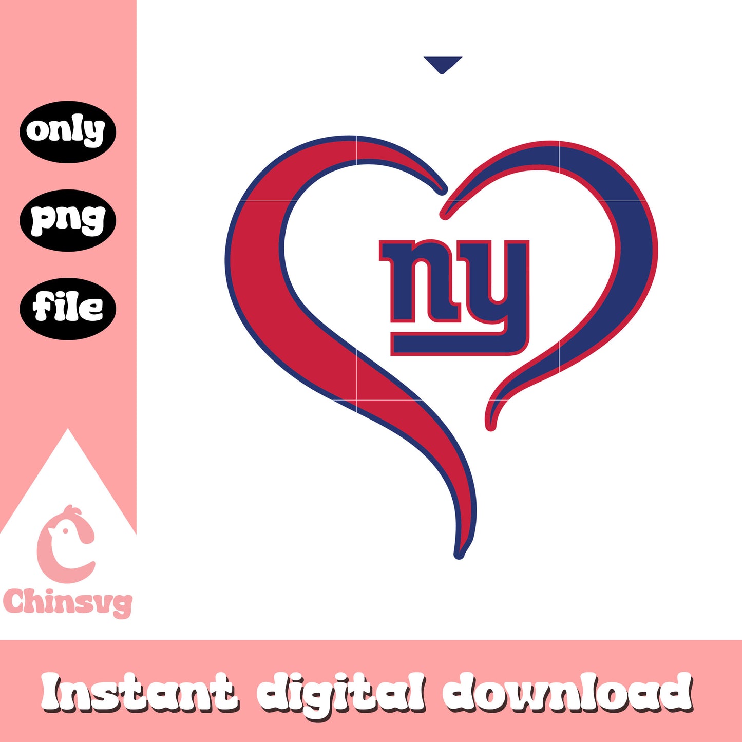 Giants ny american football nfl design svg, ny giants svg