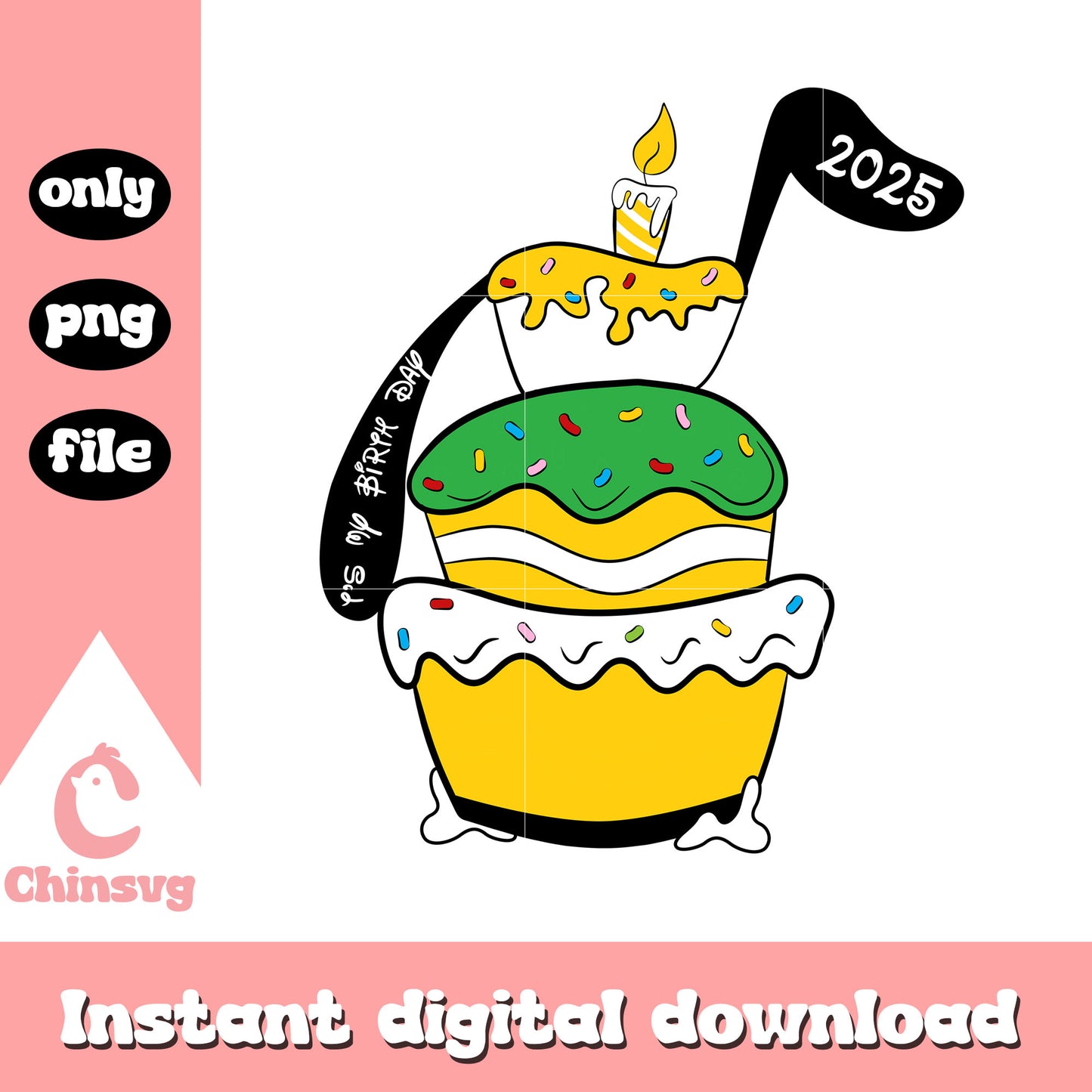 Goofy it's my birth day png, happy birthday goofy png, goofy birthday png