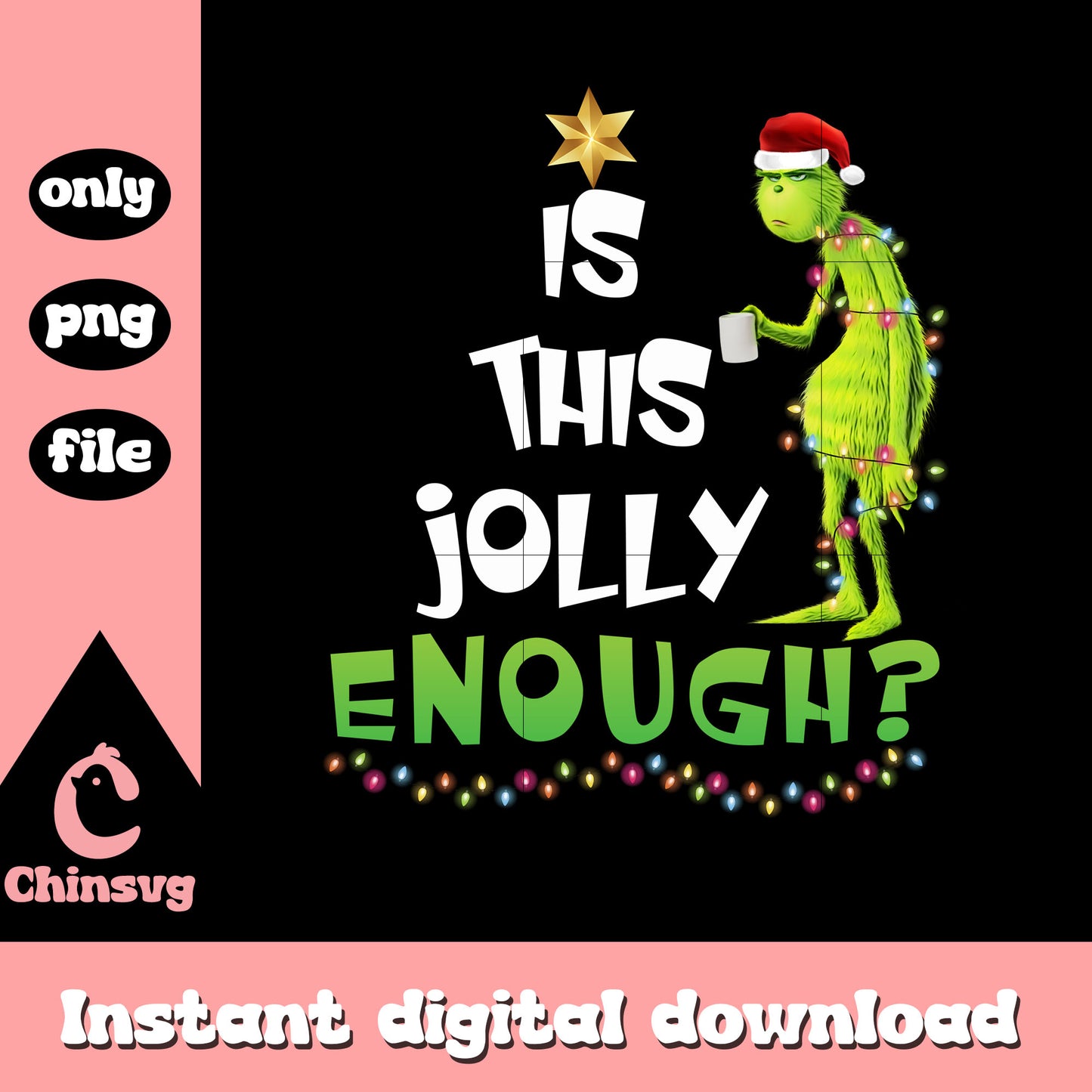Grinch is this jolly enough png, the grinch characters png