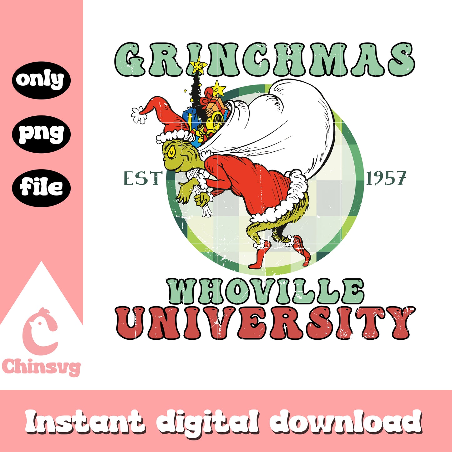 Grinchmas est 1957 whoville university png, whoville university png