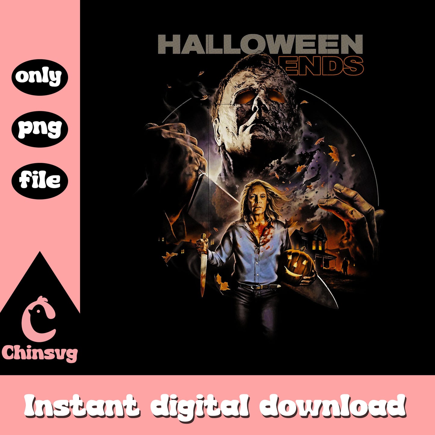 Halloween end horror movie png, halloween movies png, Michael Myers png