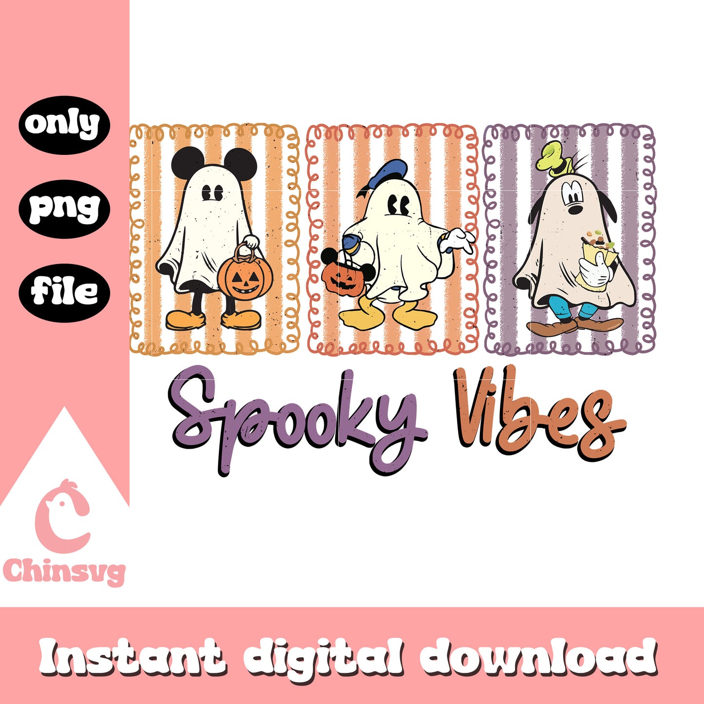 Halloween vibes spooky season mickey png, disney mickey mouse png