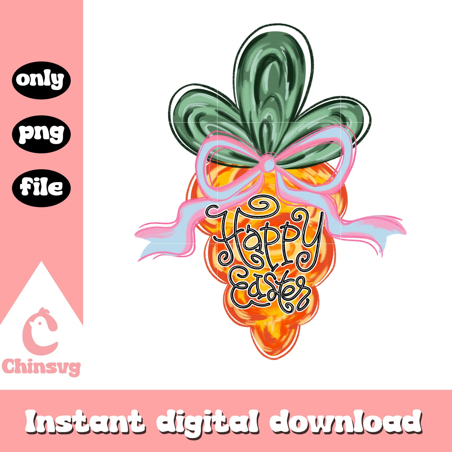 Happy easter carrot design png, what day is easter png