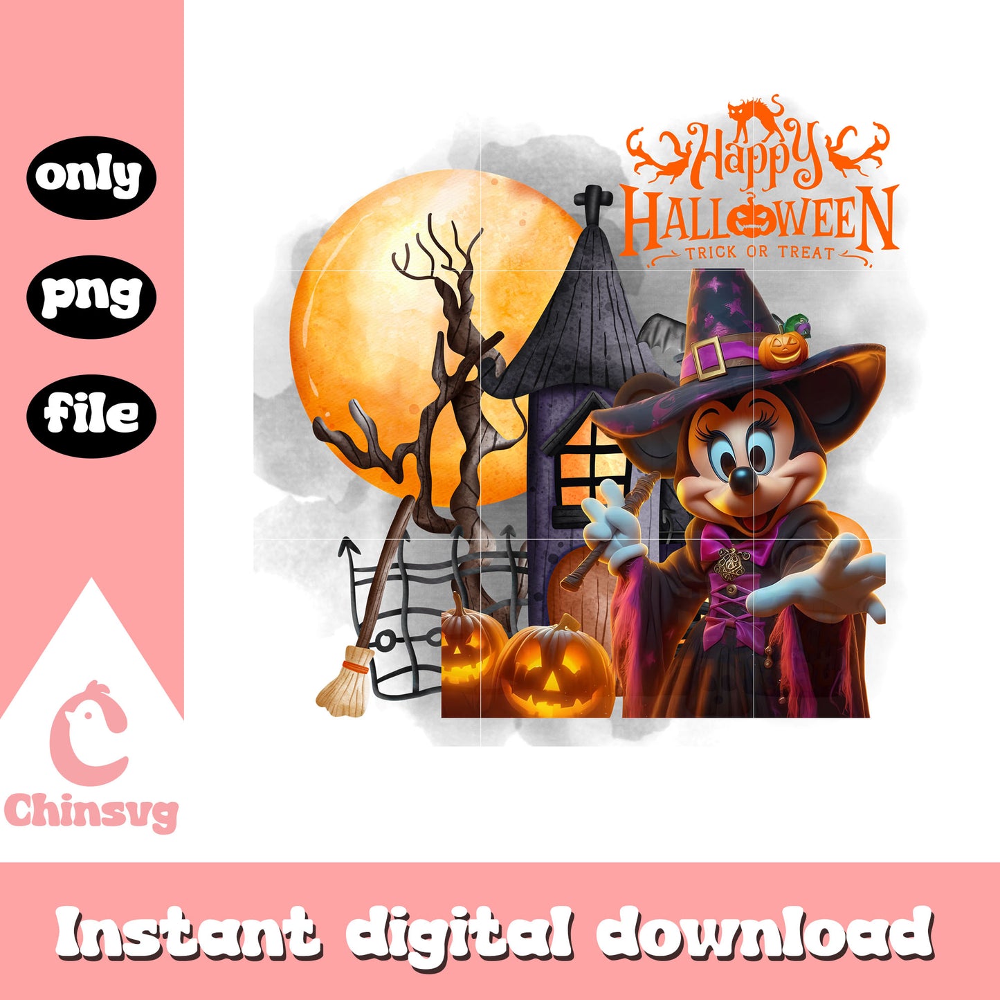 Happy halloween trick or treat png, spirit halloween coupon png