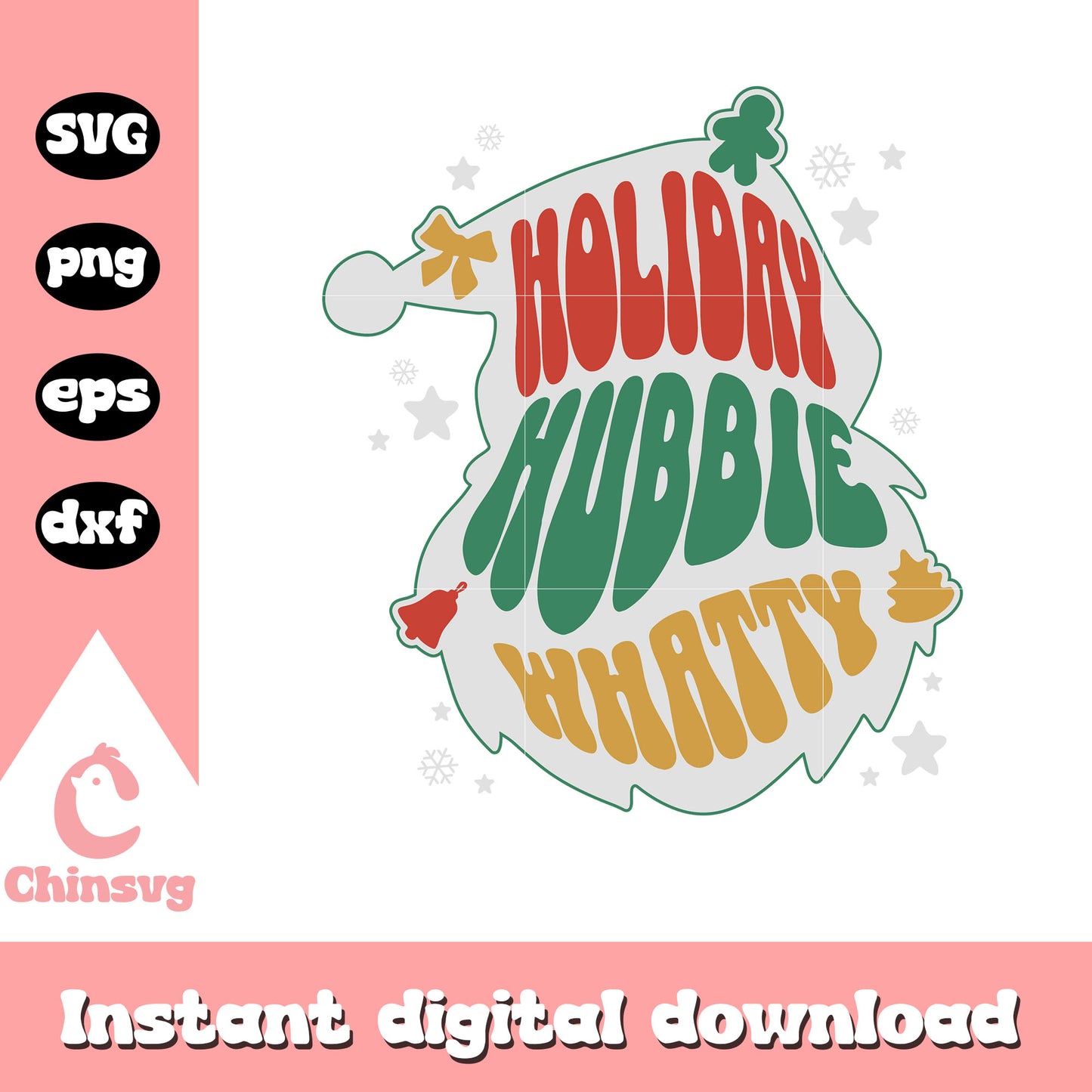 Holiday hubbie whatty grinch head christmas svg, the grinch head svg