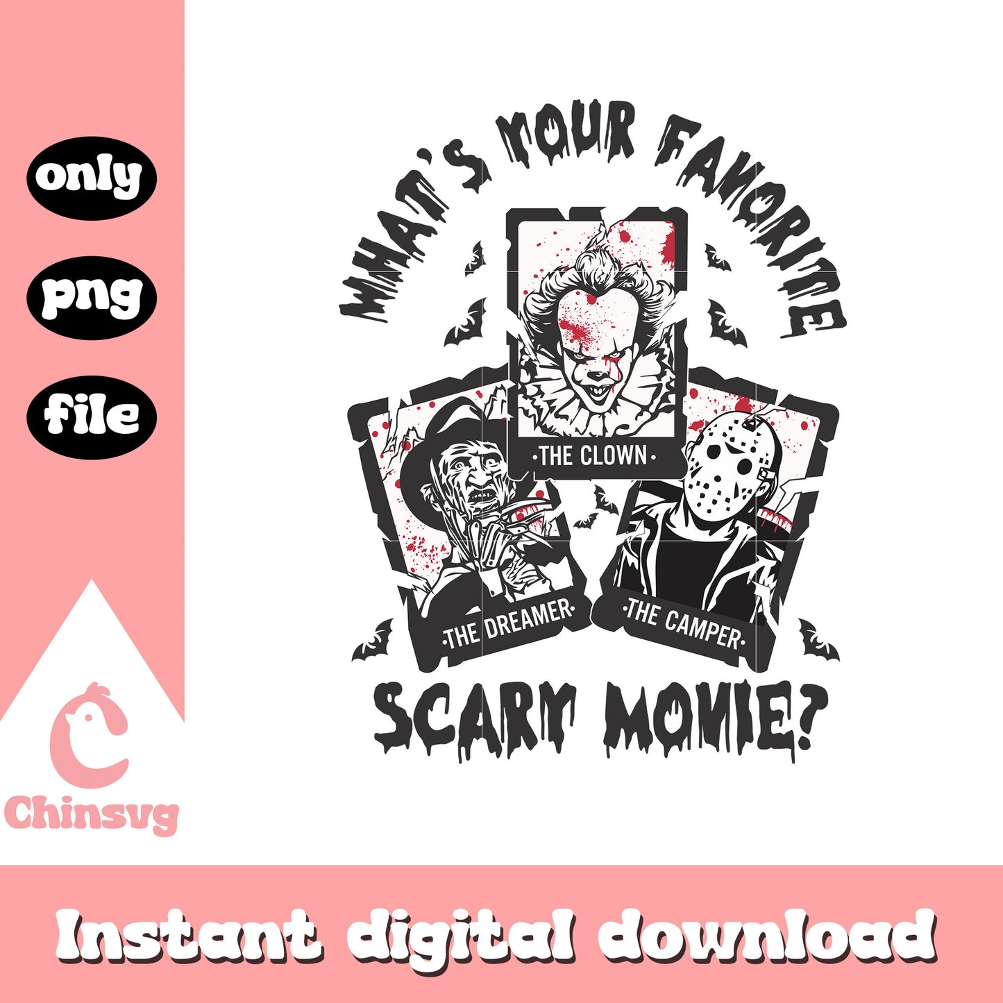 Horror what your favorite scary movies png, favorite horror png