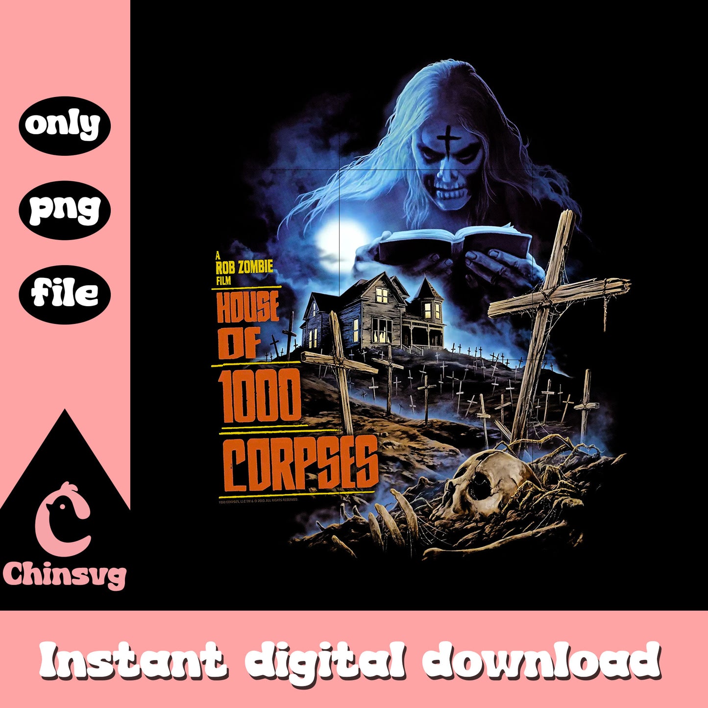 House of 100 corpser png, rob zombie film png, horror film png