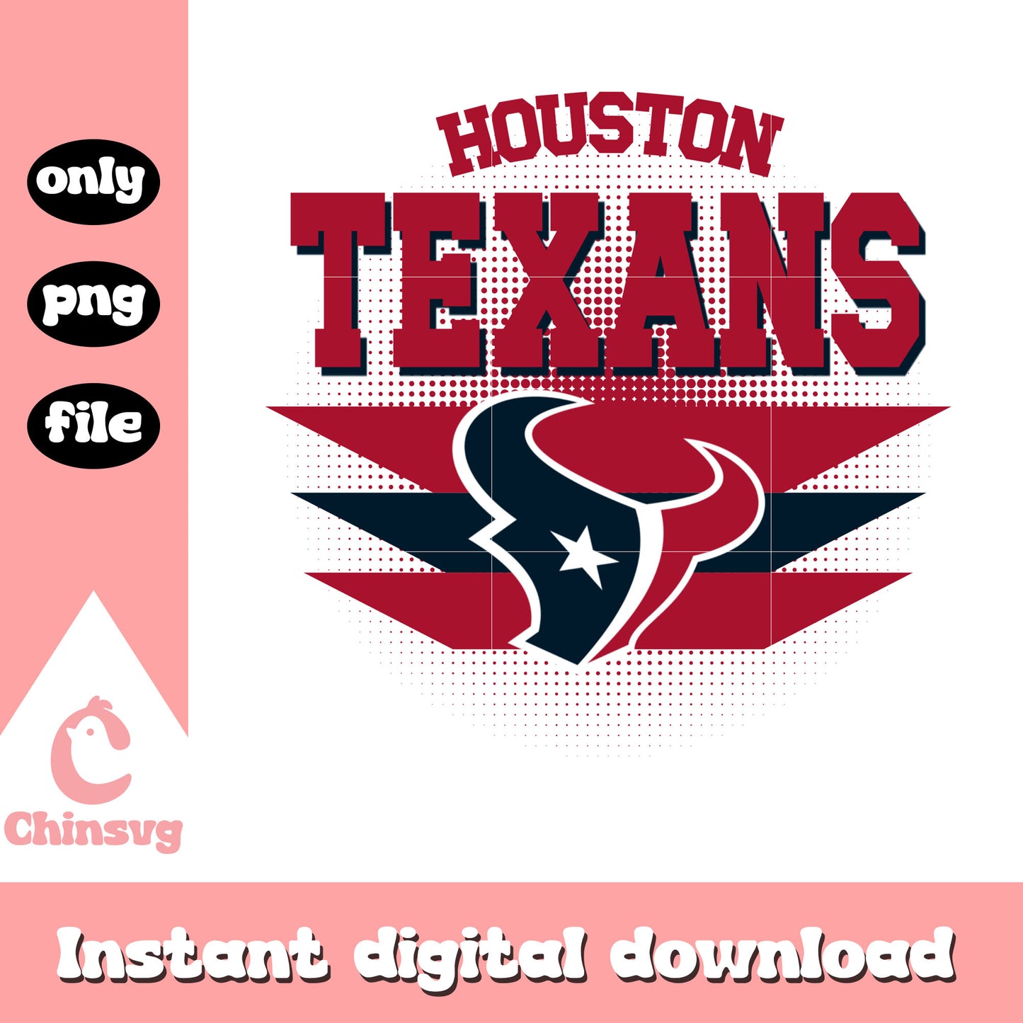 Houston Texans logo design png, college football png