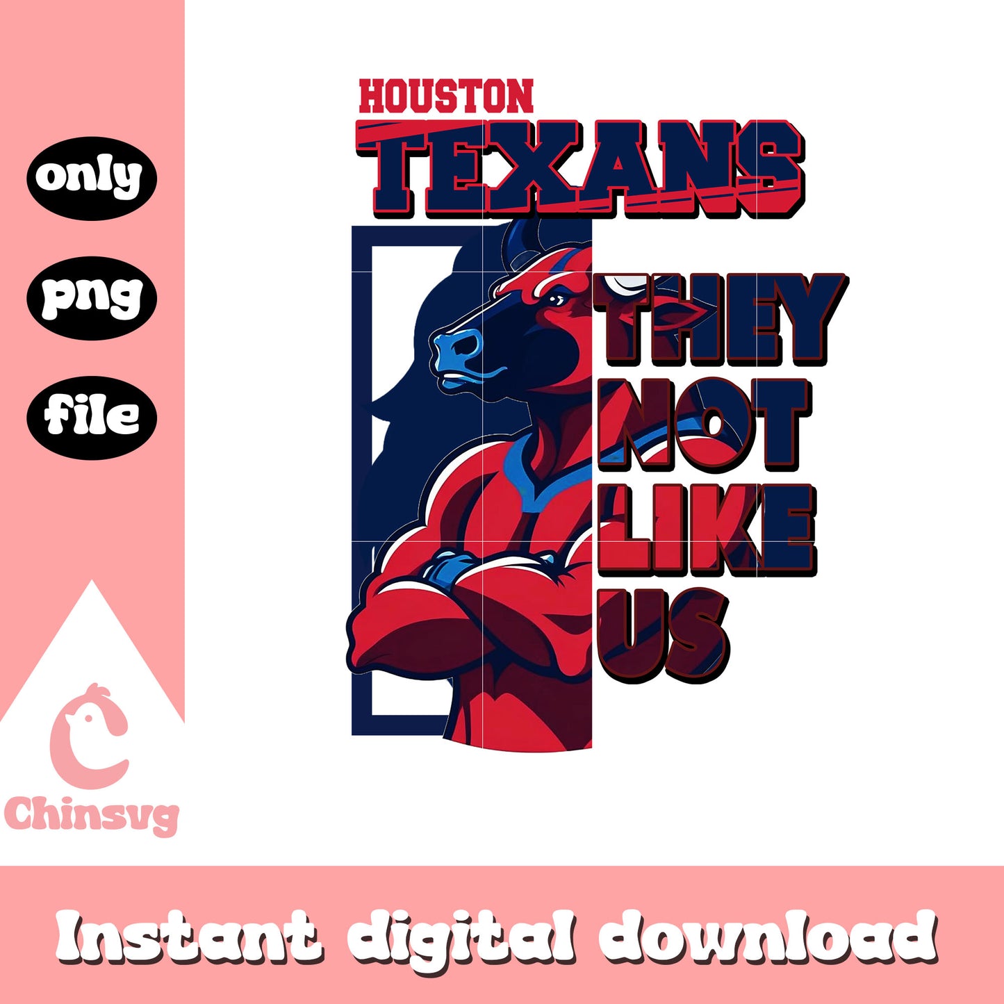 Houston Texans they not like us png, nfl game tonight png