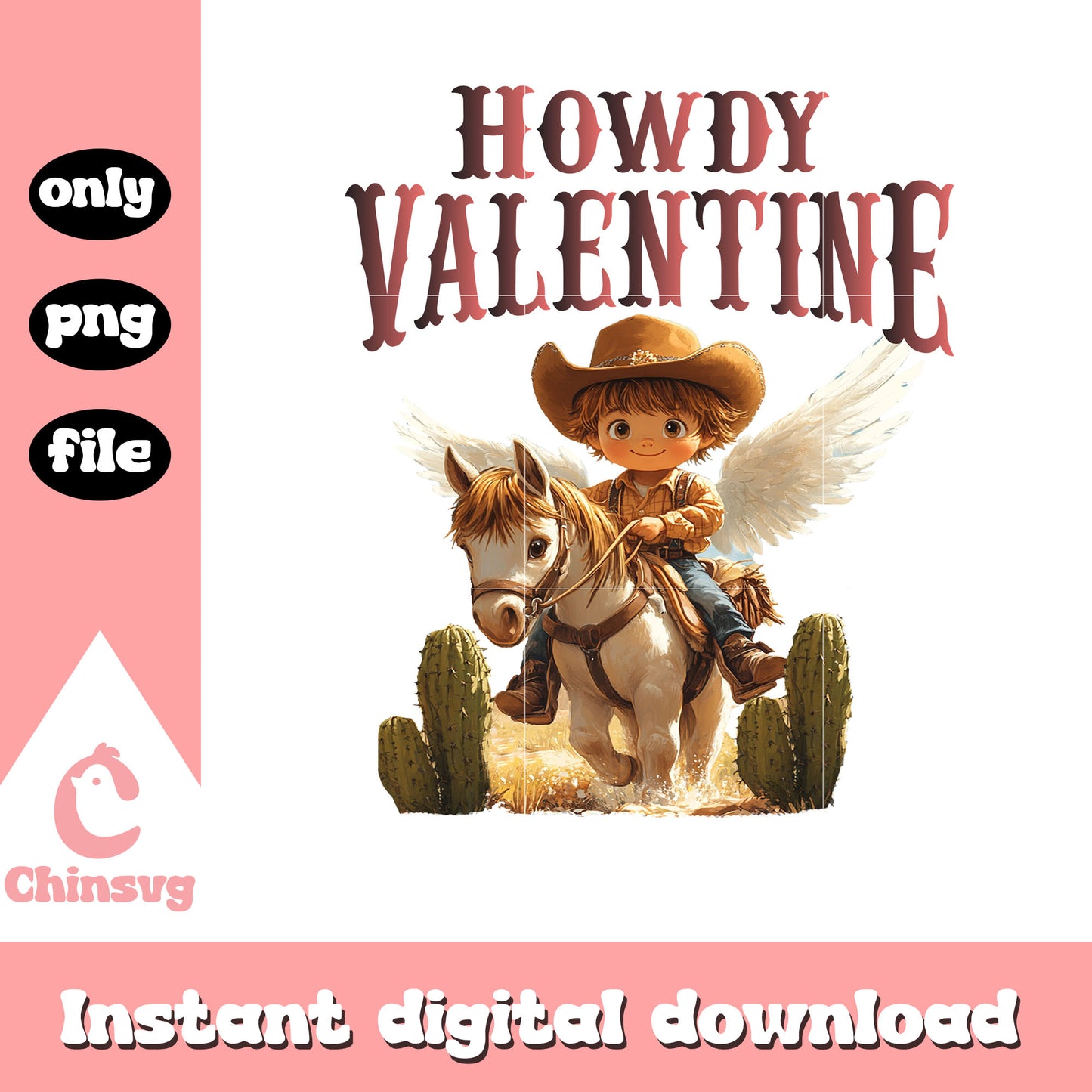 Howdy baby boy valentine png, boys valentines outfit png