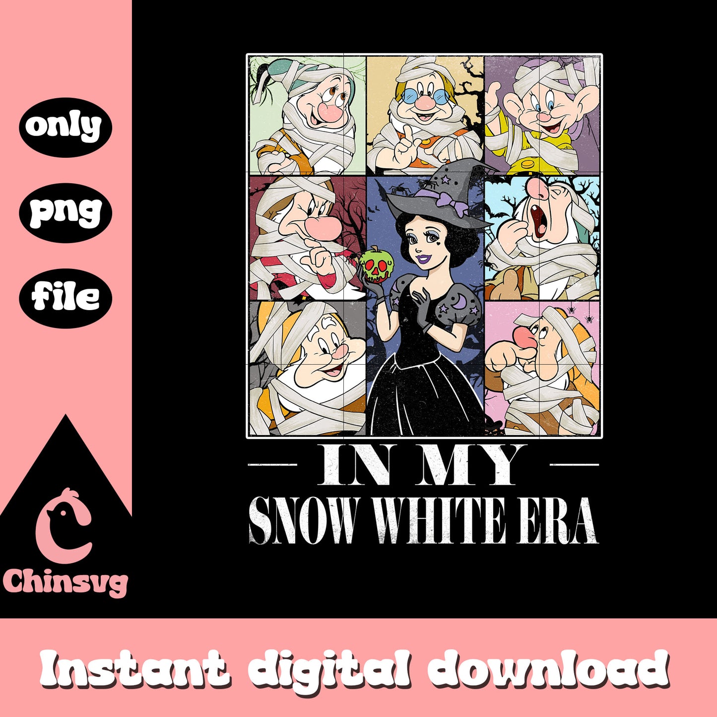 In my snow white era witch snow white art png, snow white movie png
